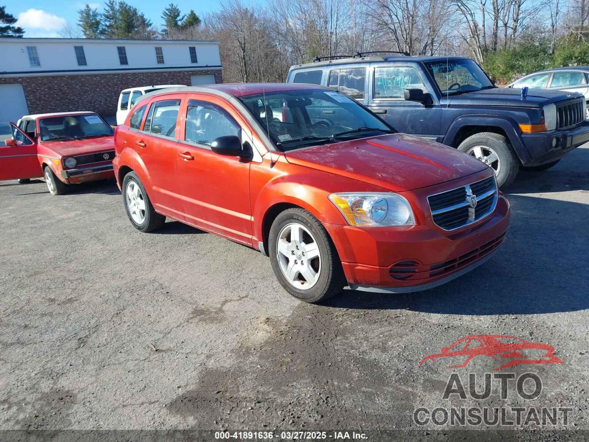 DODGE CALIBER 2009 - 1B3HB48A29D149132