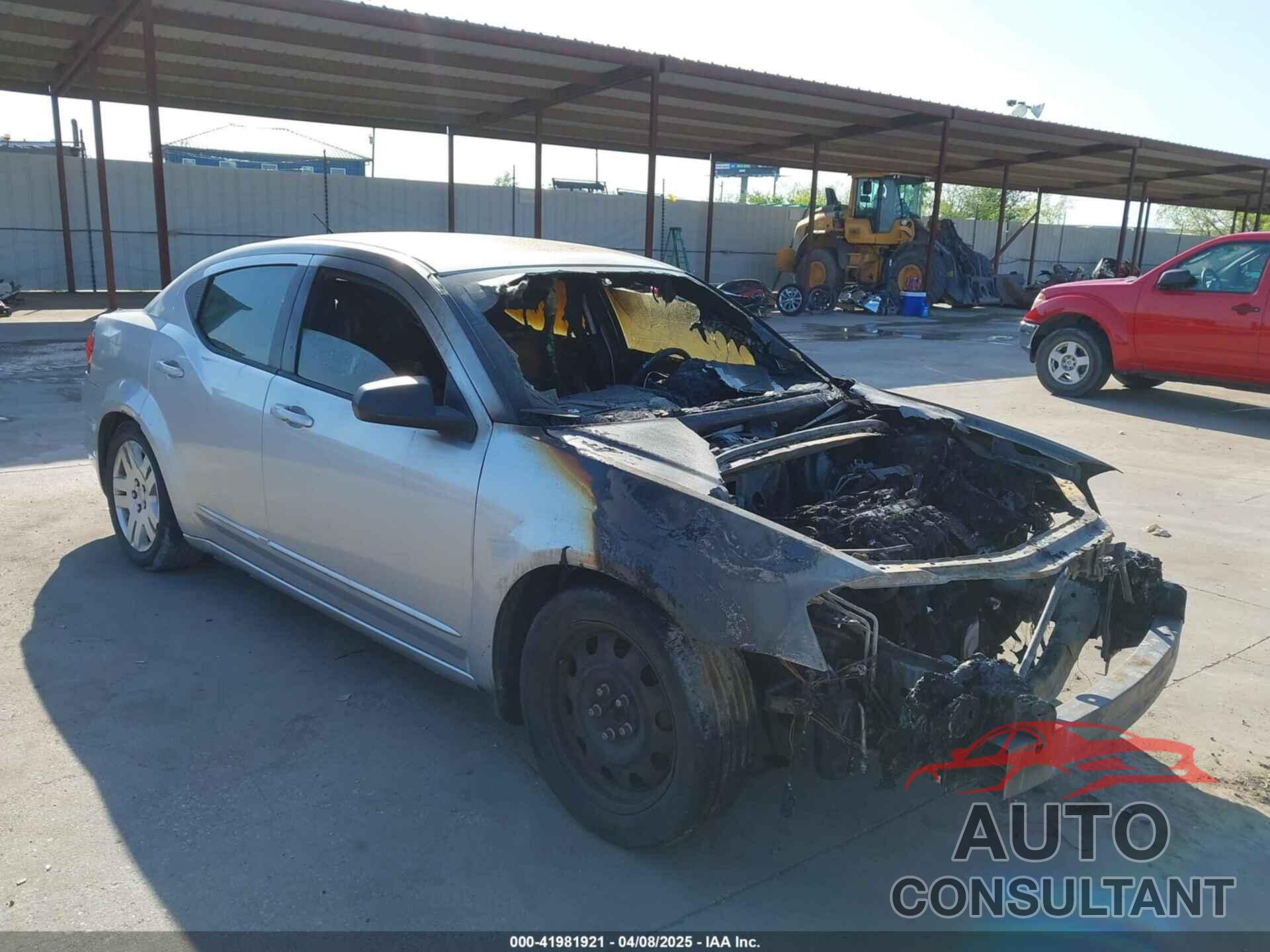 DODGE AVENGER 2012 - 1C3CDZAB2CN323046