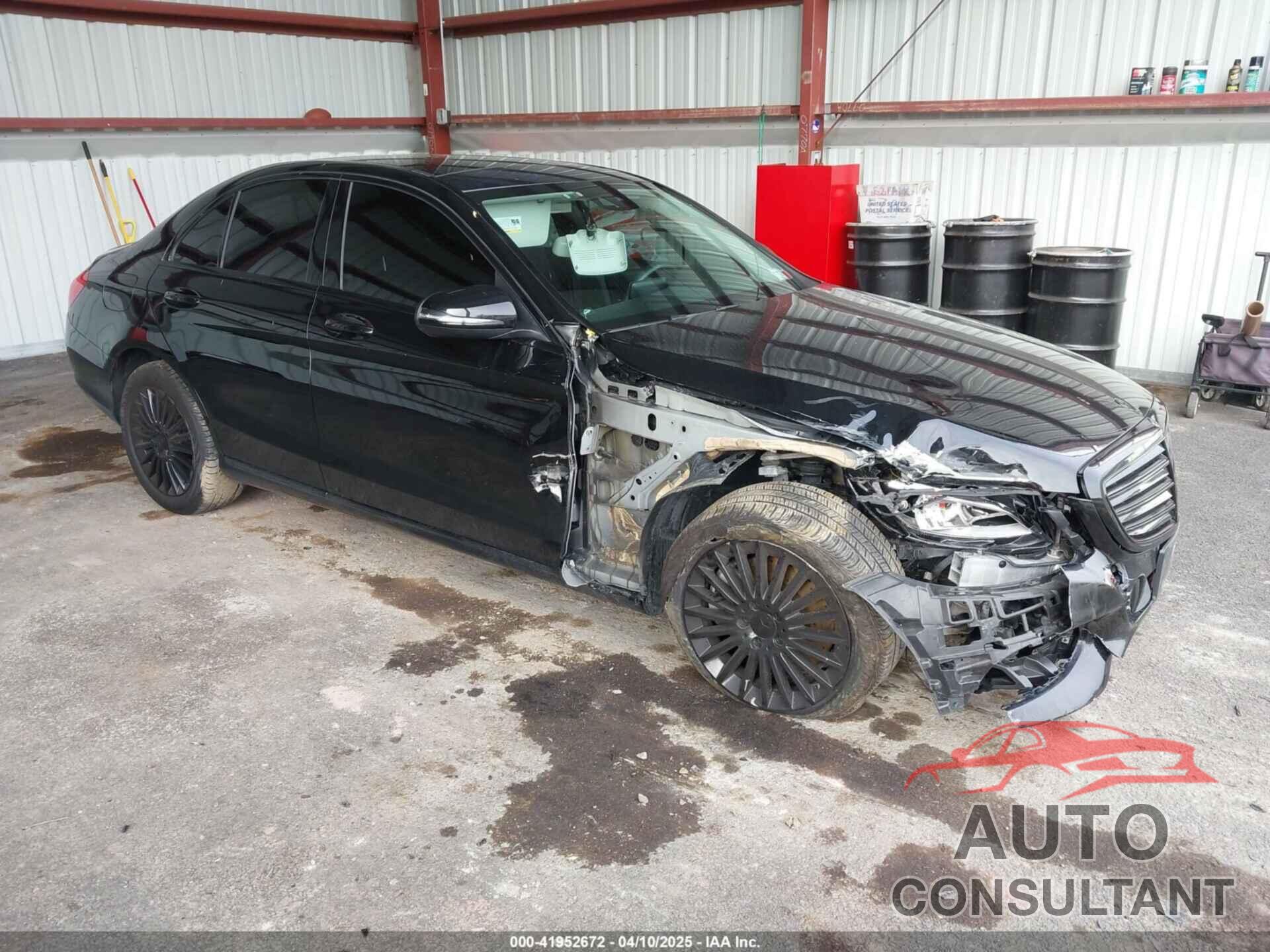 MERCEDES-BENZ C 300 2017 - WDDWF4KBXHR250373