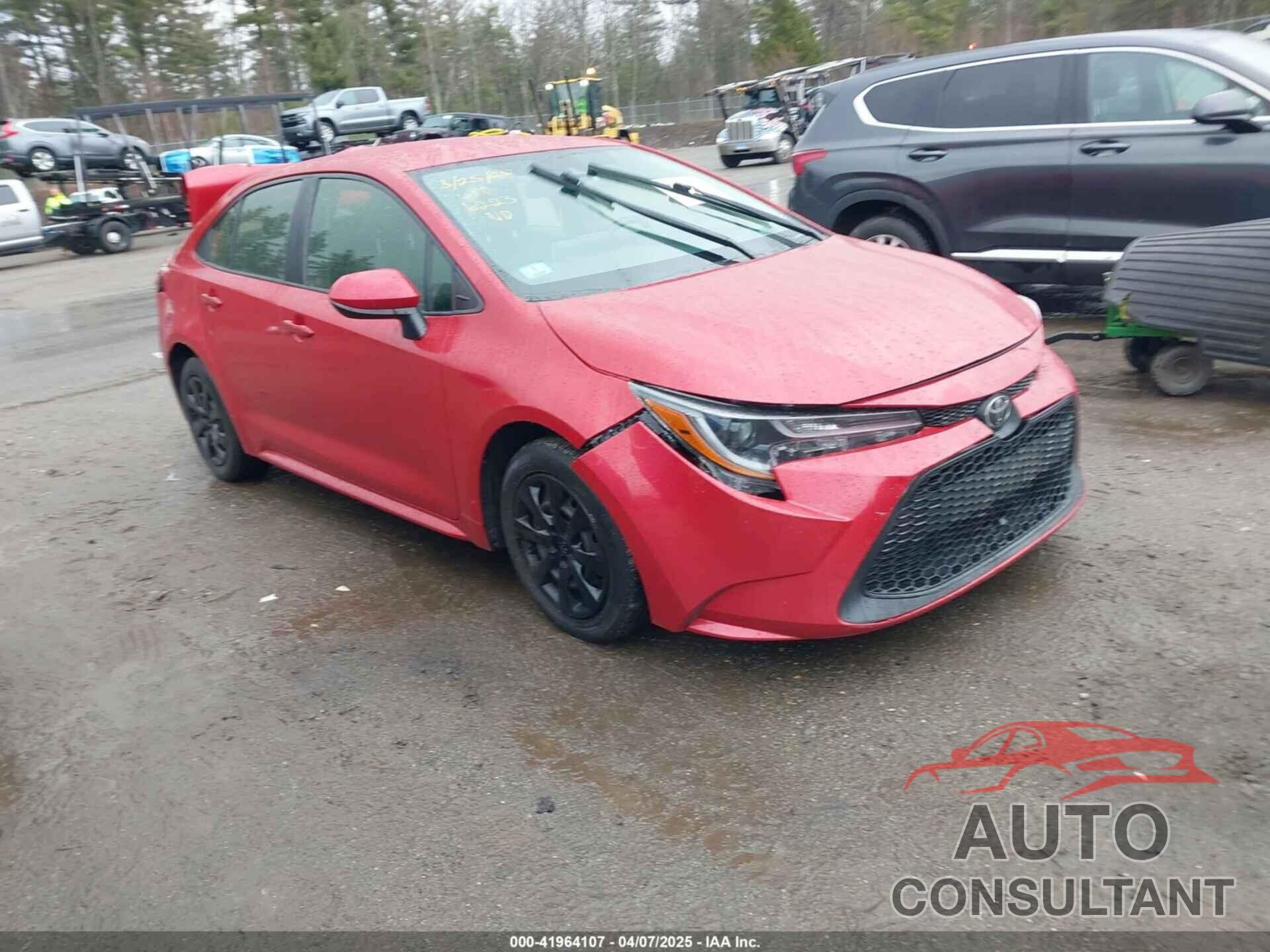 TOYOTA COROLLA 2020 - JTDEPRAE8LJ046223