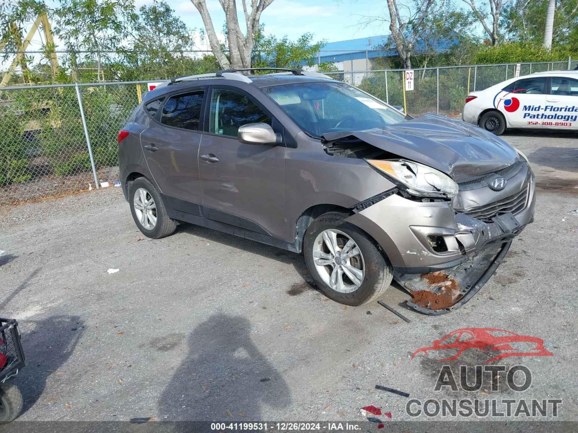 HYUNDAI TUCSON 2013 - KM8JU3ACXDU671849