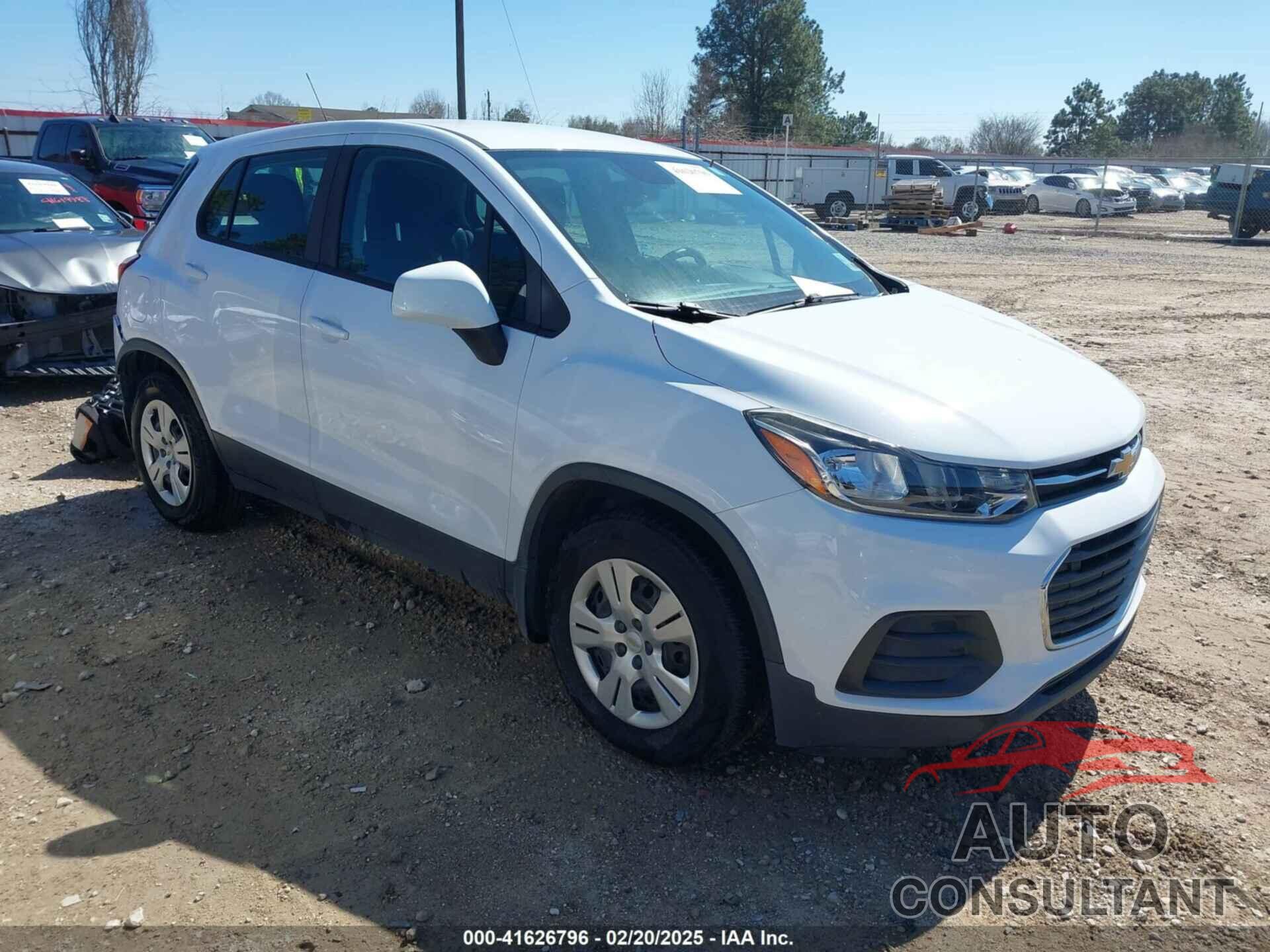 CHEVROLET TRAX 2019 - 3GNCJKSB1KL115675