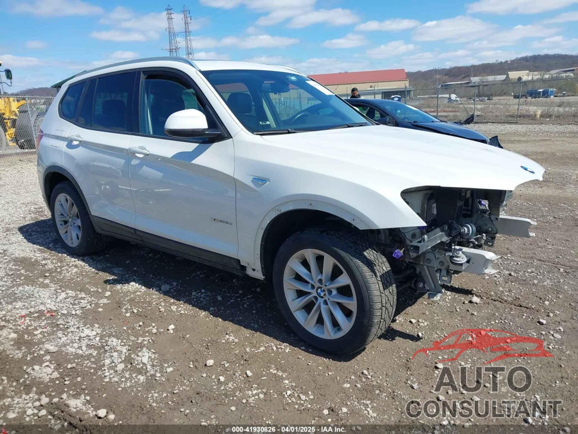 BMW X3 2016 - 5UXWY3C55G0N87476