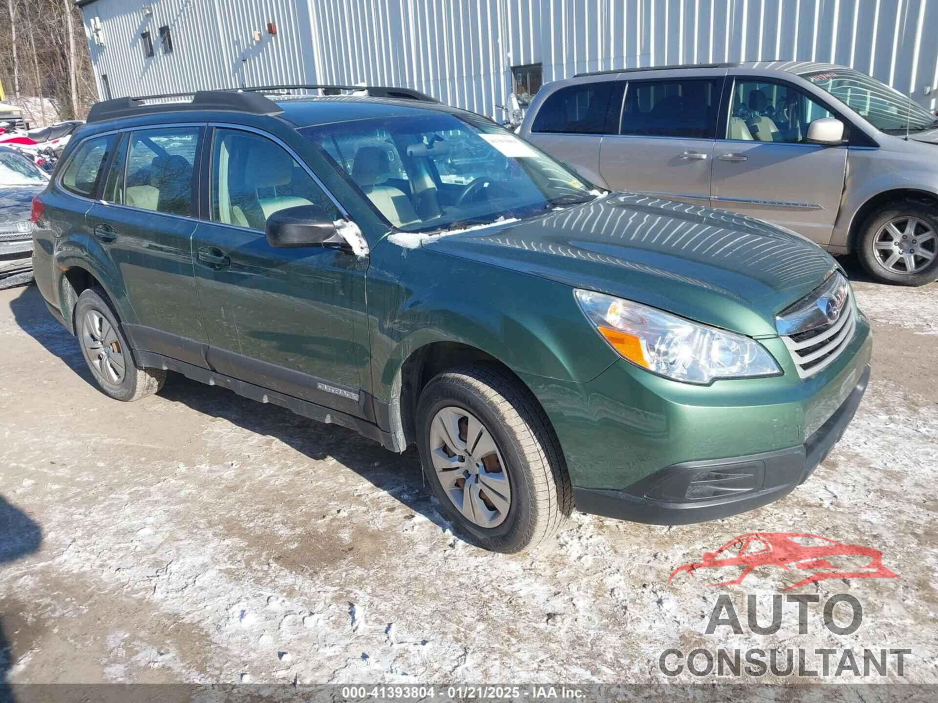 SUBARU OUTBACK 2010 - 4S4BRBAC7A1330177