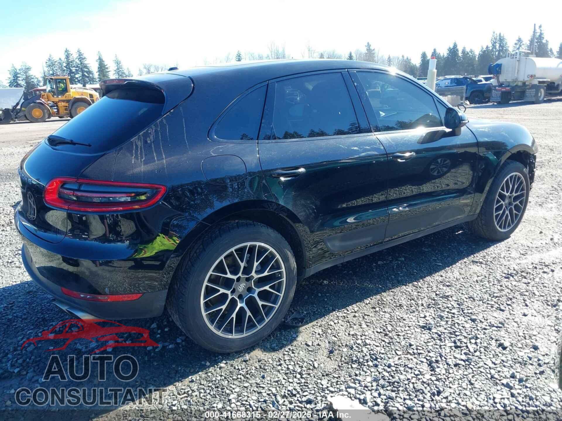 PORSCHE MACAN 2016 - WP1AB2A56GLB45054