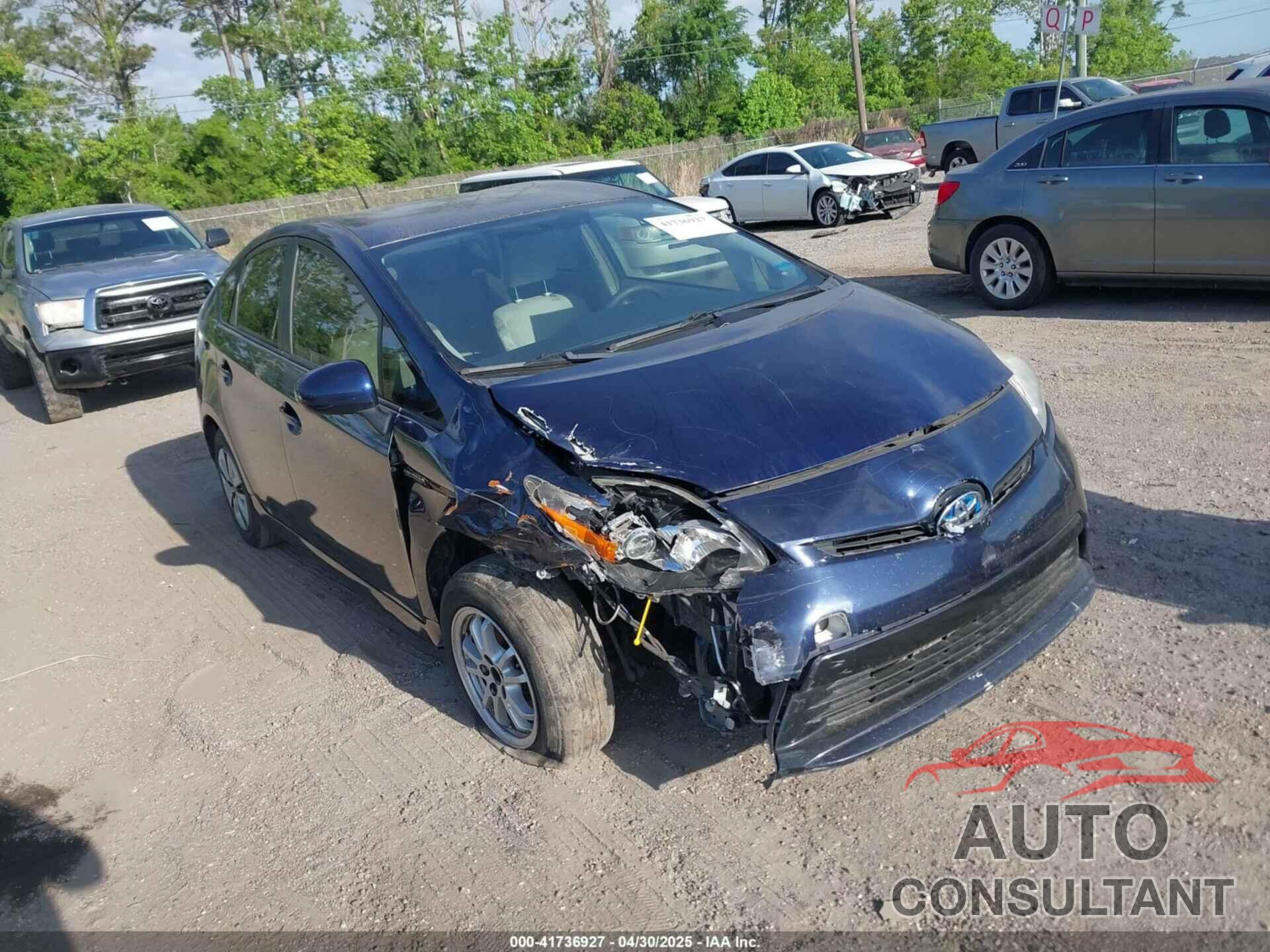 TOYOTA PRIUS 2014 - JTDKN3DU7E0385069