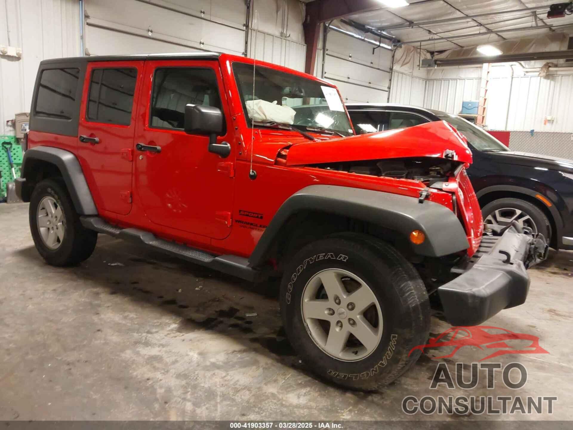 JEEP WRANGLER UNLIMITED 2016 - 1C4HJWDG9GL308299