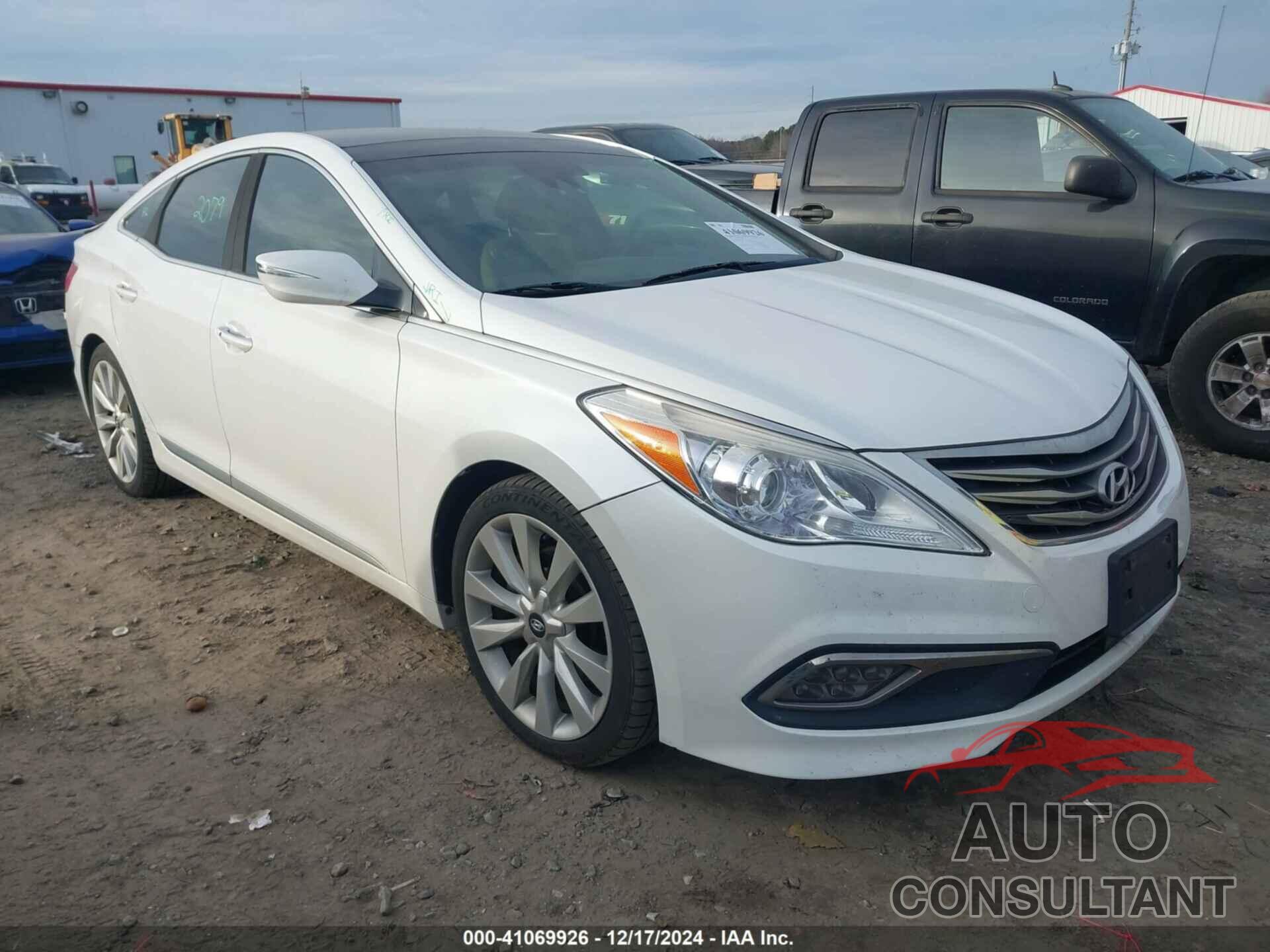 HYUNDAI AZERA 2017 - KMHFH4JG8HA577169