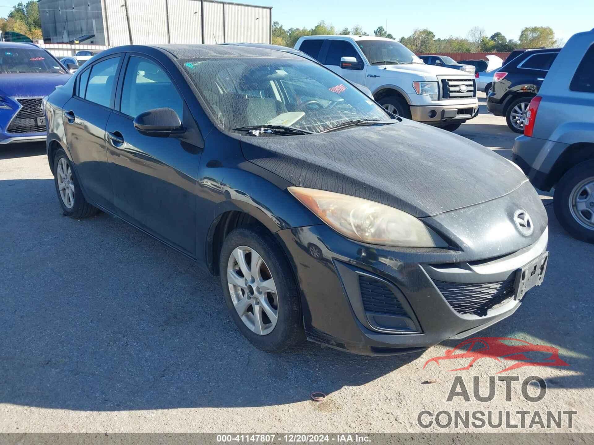 MAZDA MAZDA3 2010 - JM1BL1SF1A1340647