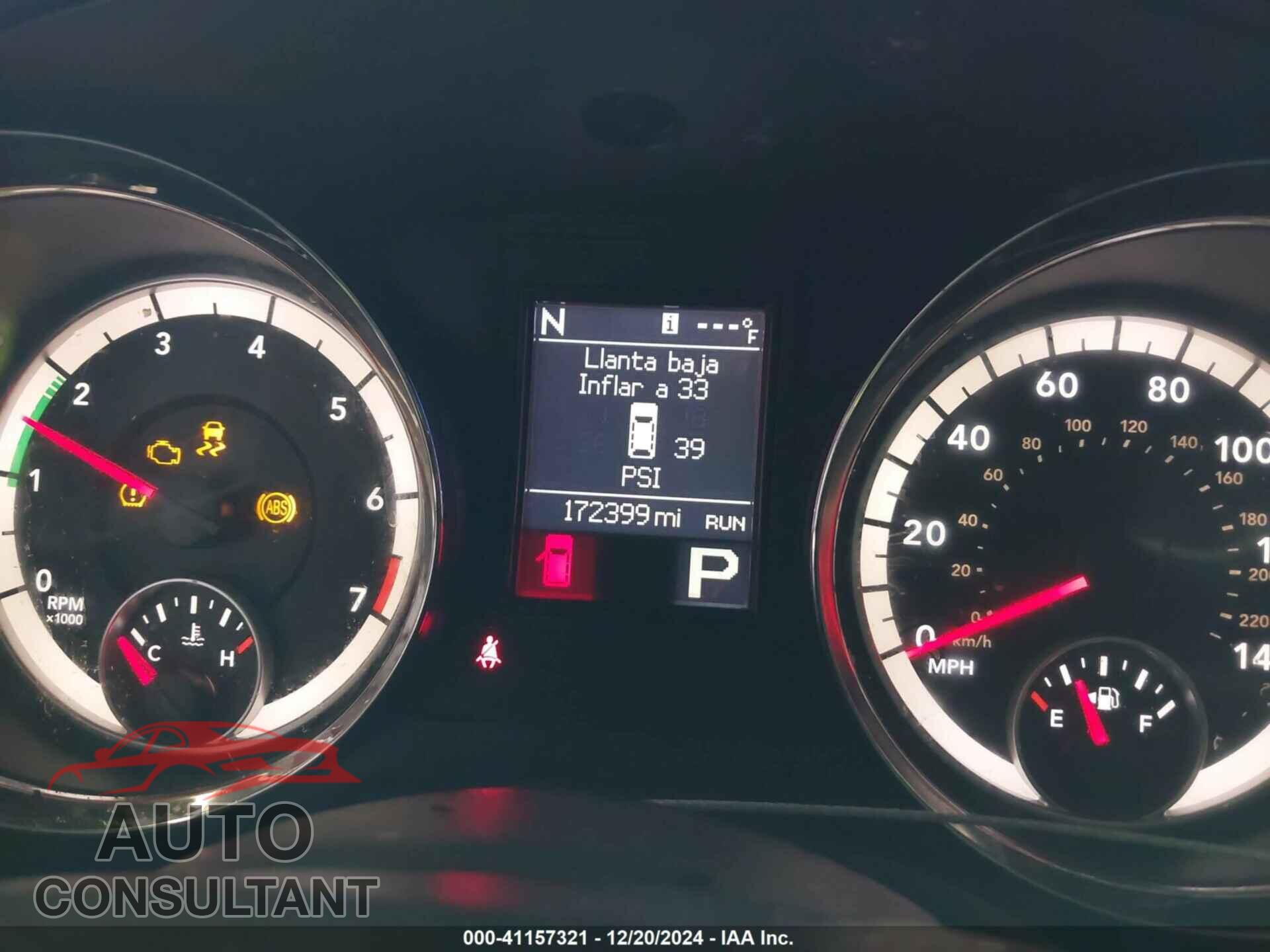 DODGE DURANGO 2013 - 1C4RDHDG7DC693378