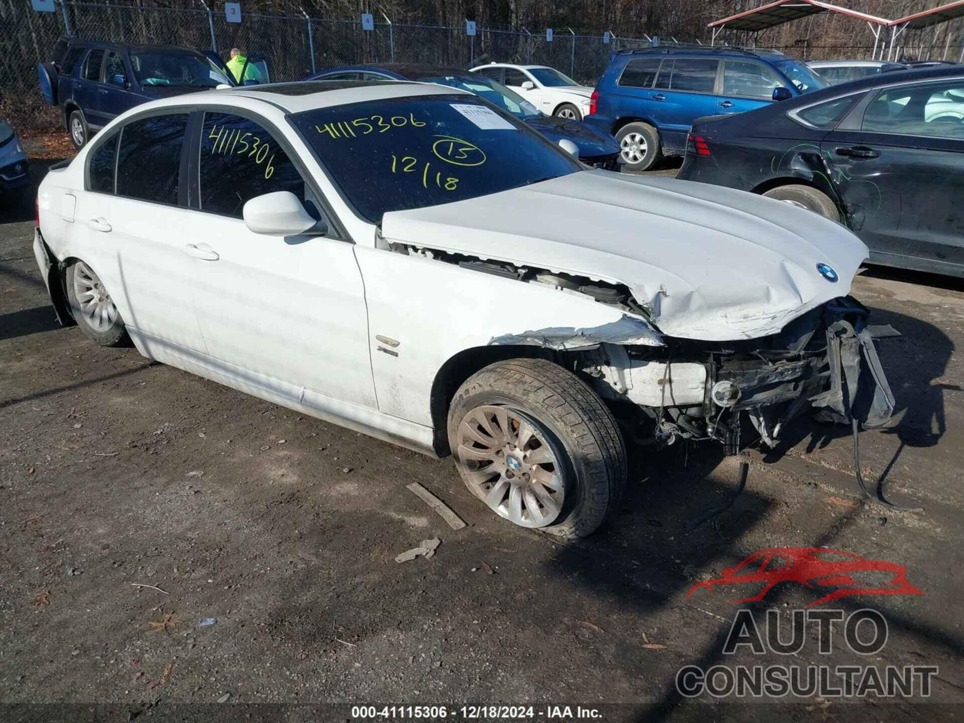 BMW 328I 2011 - WBAPK5C57BF123675