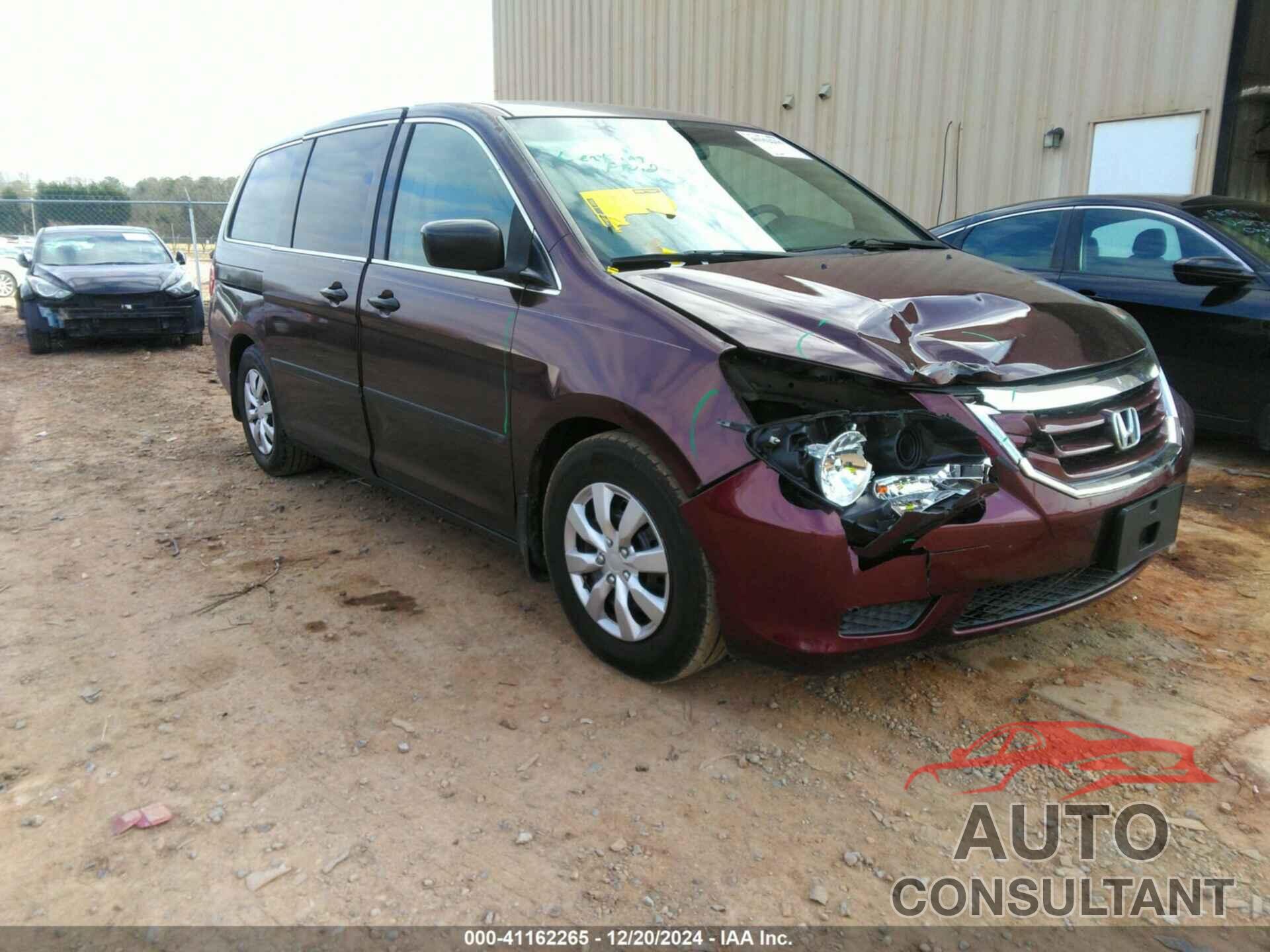 HONDA ODYSSEY 2009 - 5FNRL38239B012129