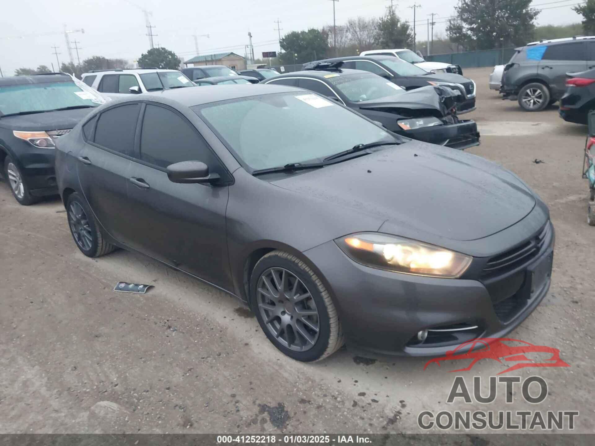 DODGE DART 2015 - 1C3CDFBB7FD404129