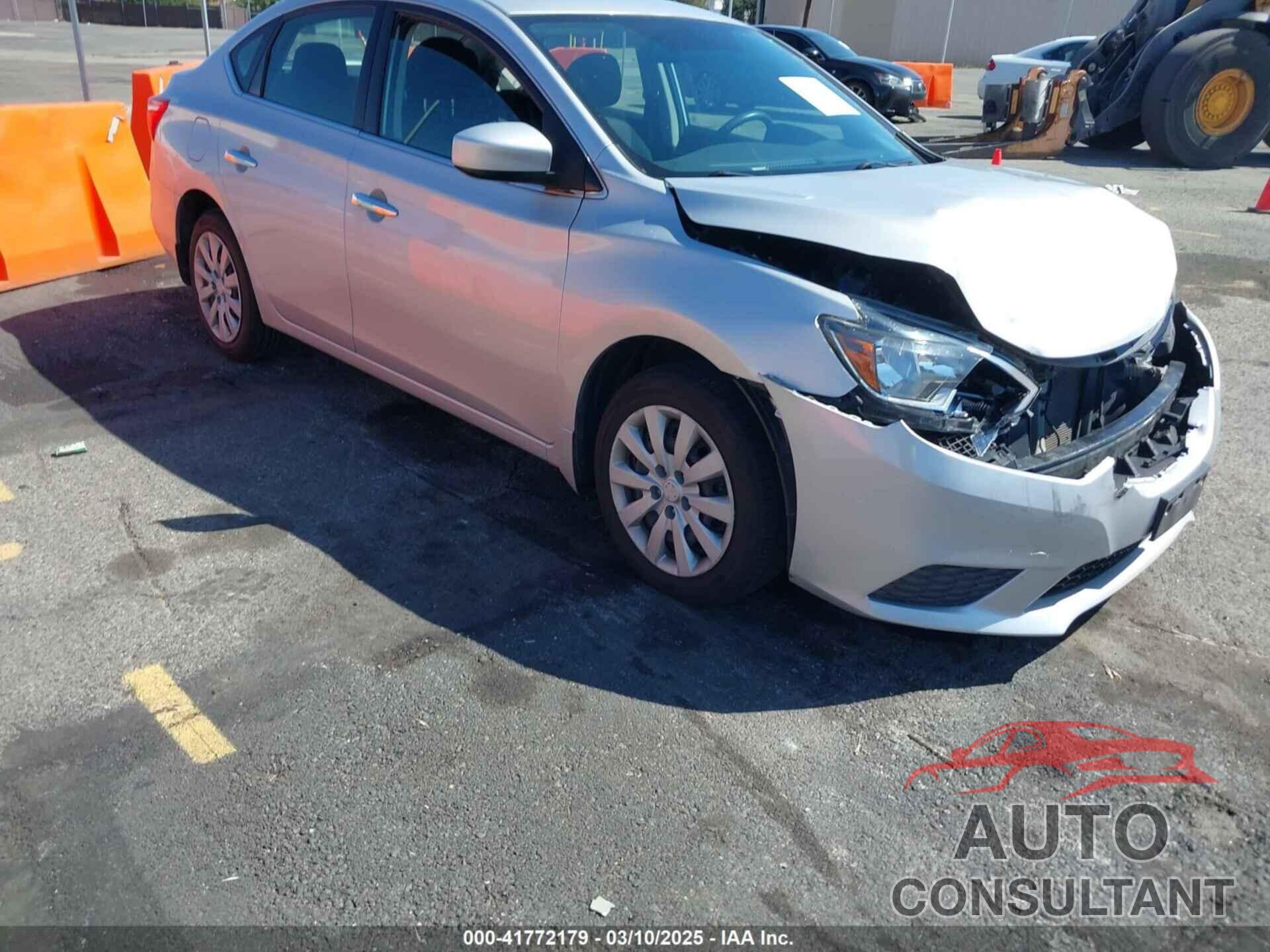 NISSAN SENTRA 2019 - 3N1AB7AP0KY422624