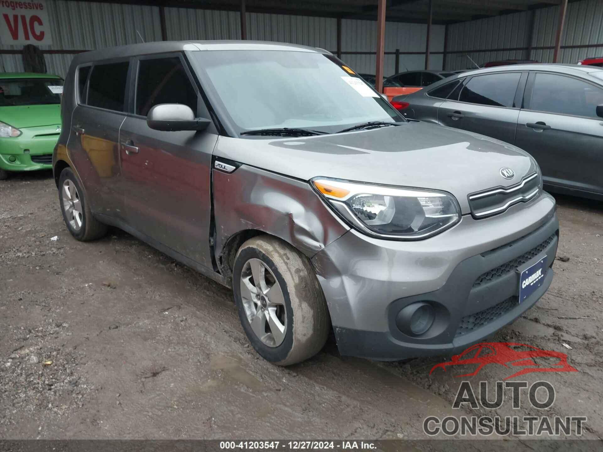 KIA SOUL 2018 - KNDJN2A29J7602437