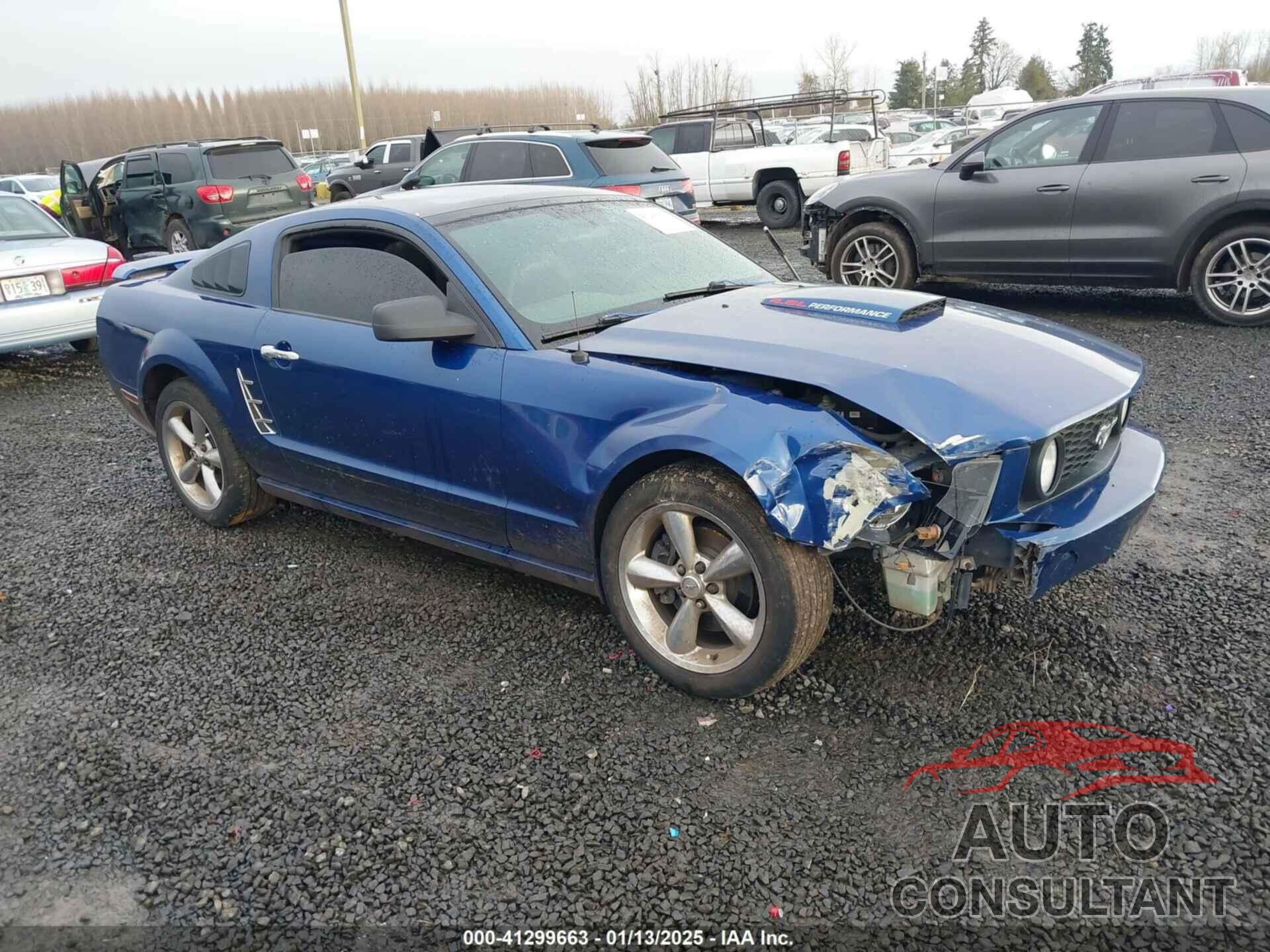 FORD MUSTANG 2009 - 1ZVHT82H095105825