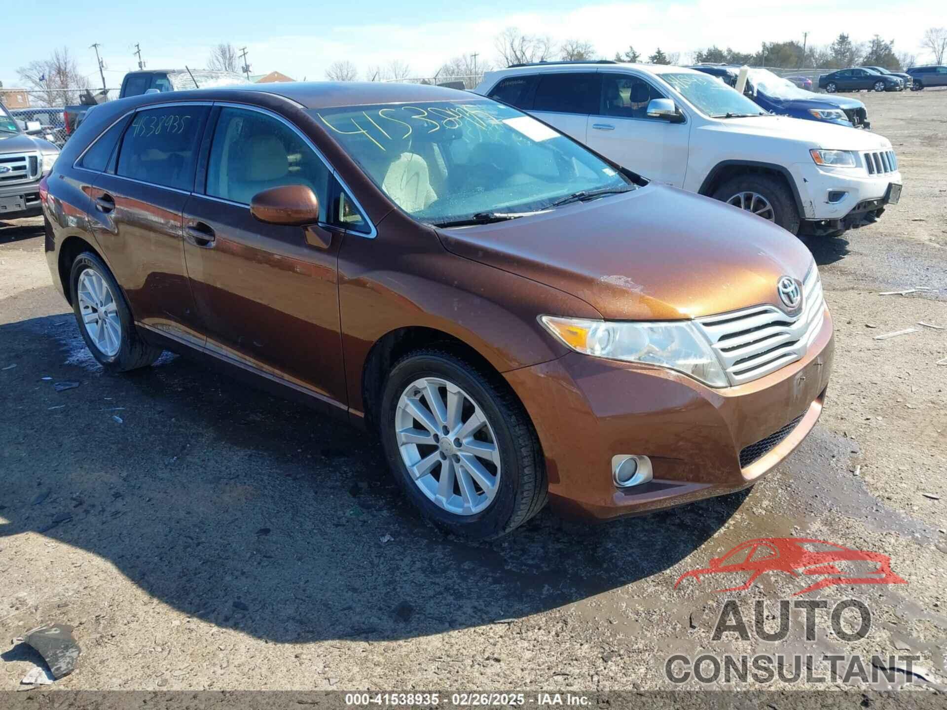 TOYOTA VENZA 2010 - 4T3ZA3BB5AU027373