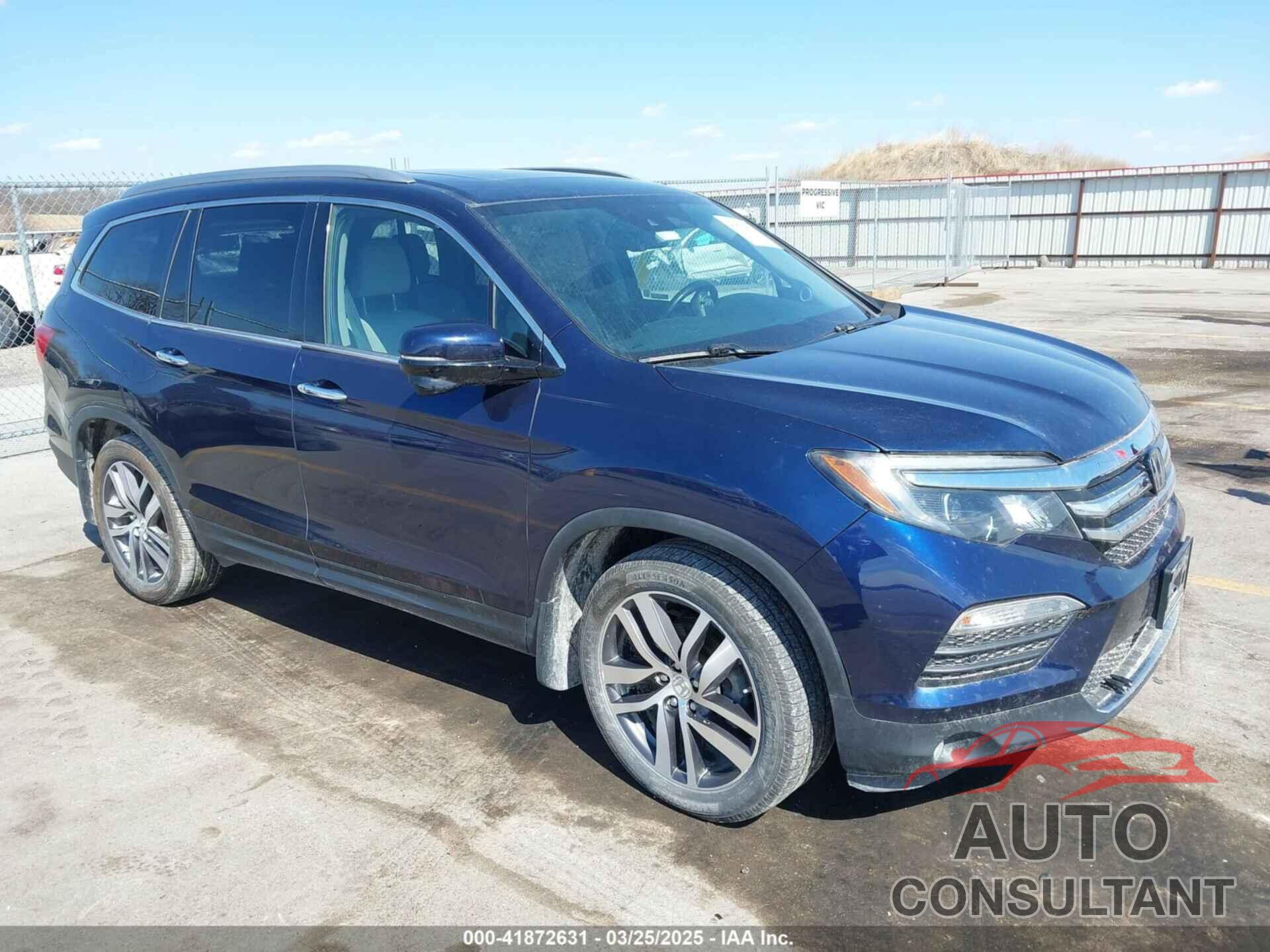 HONDA PILOT 2018 - 5FNYF6H93JB034427