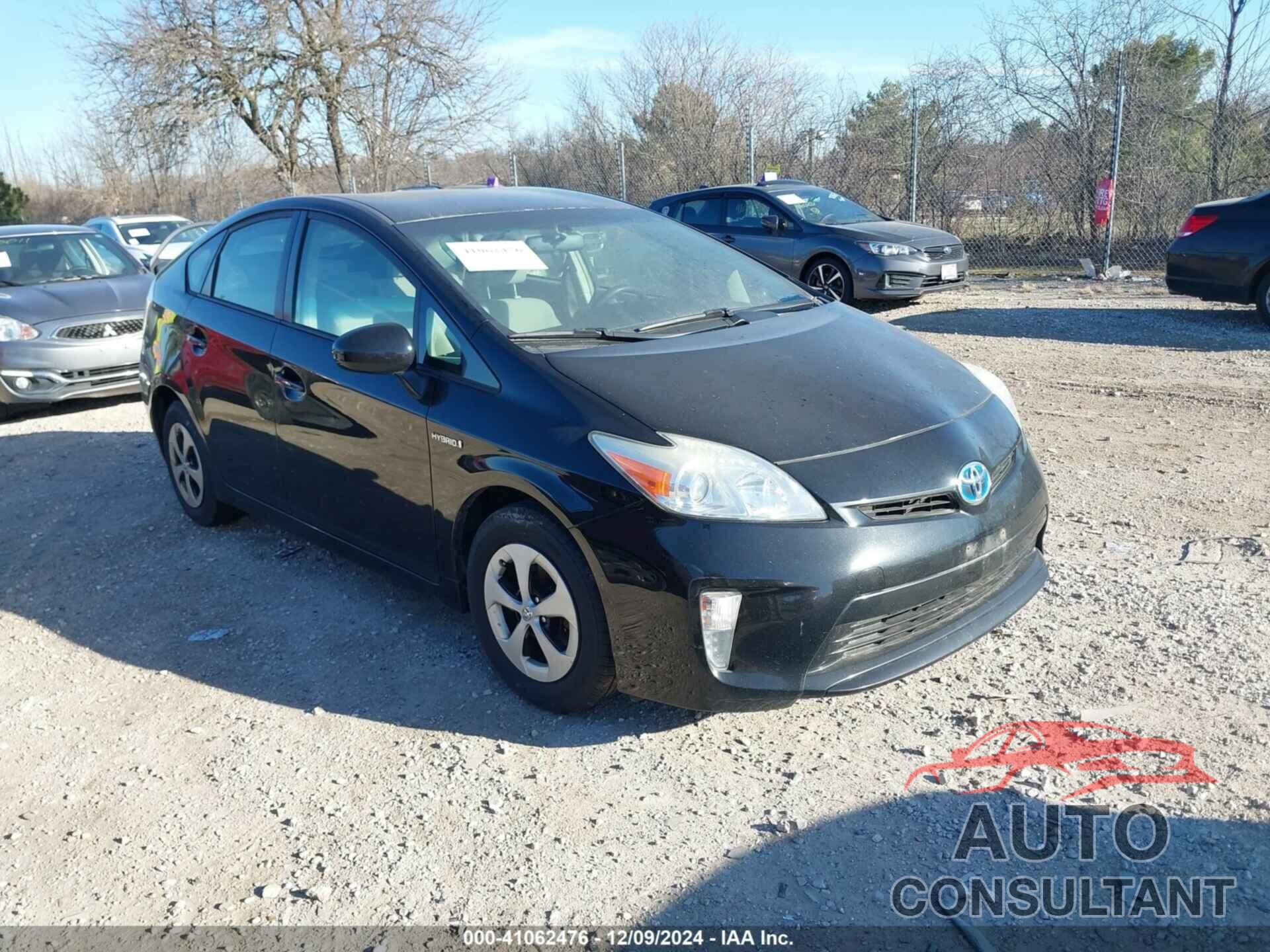 TOYOTA PRIUS 2014 - JTDKN3DU7E1743801