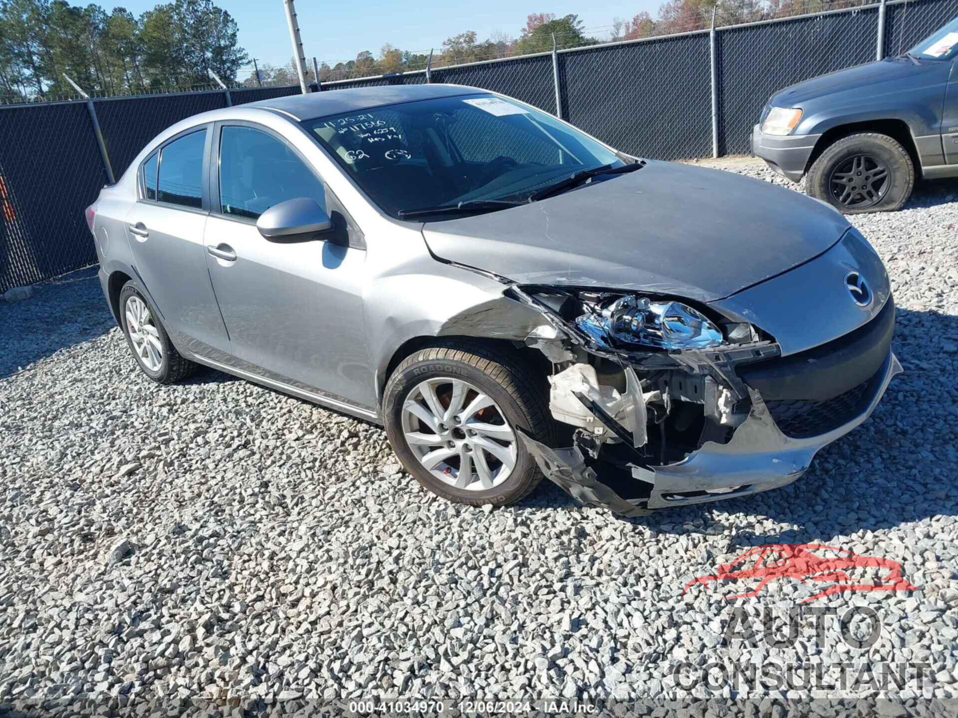 MAZDA MAZDA3 2012 - JM1BL1VF9C1516259