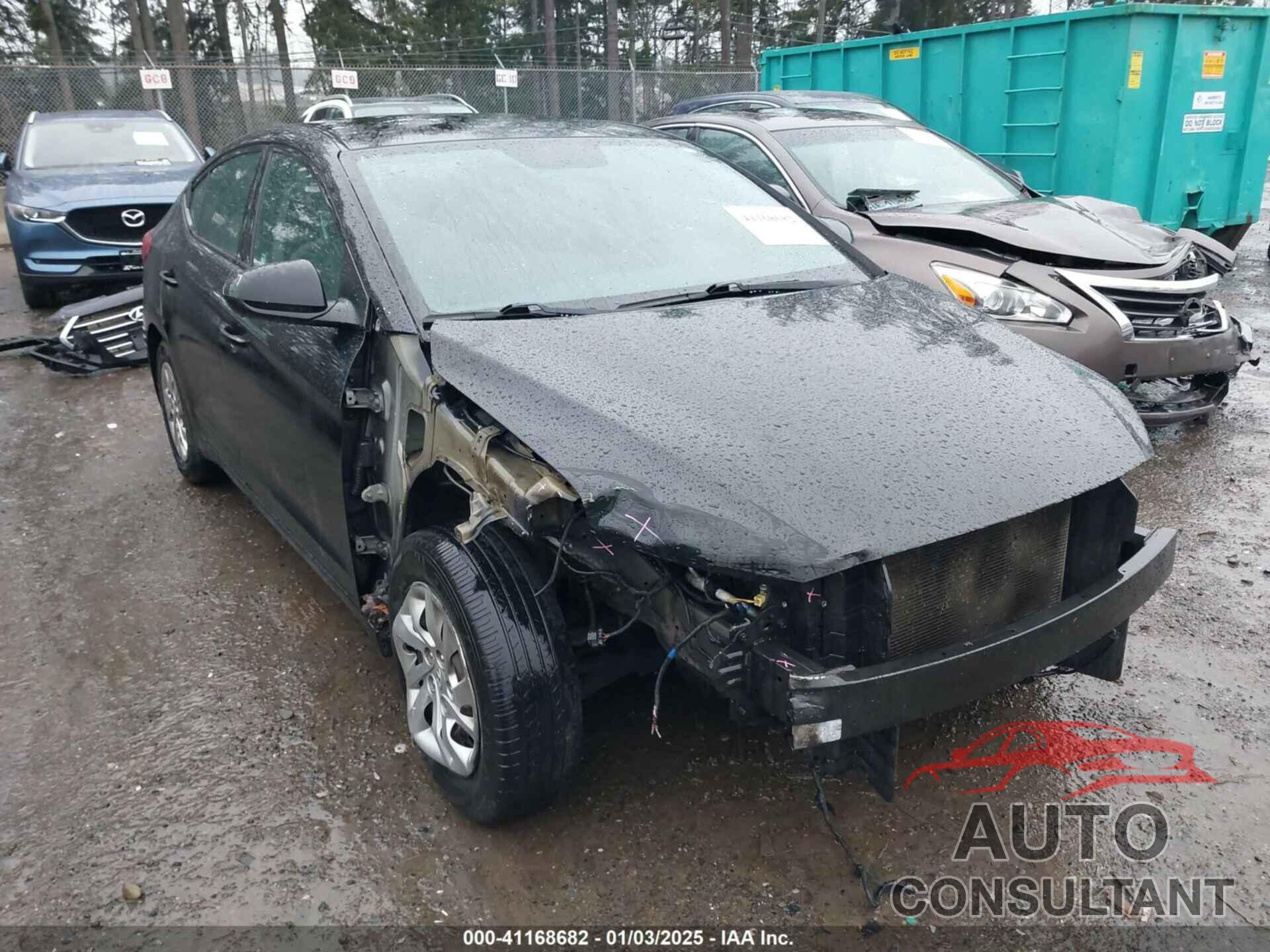 HYUNDAI ELANTRA 2017 - 5NPD74LF8HH076634