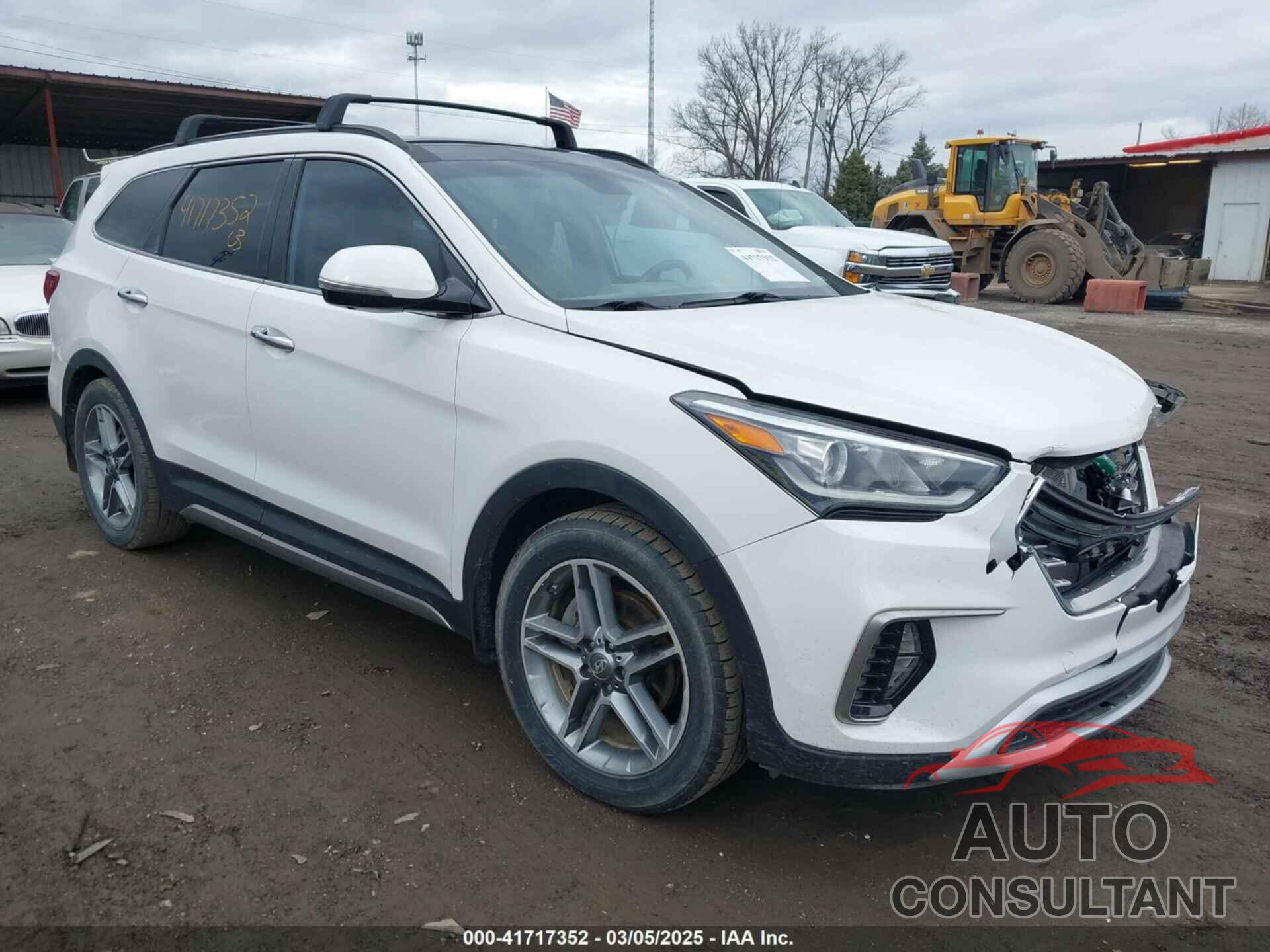 HYUNDAI SANTA FE 2017 - KM8SR4HFXHU209972