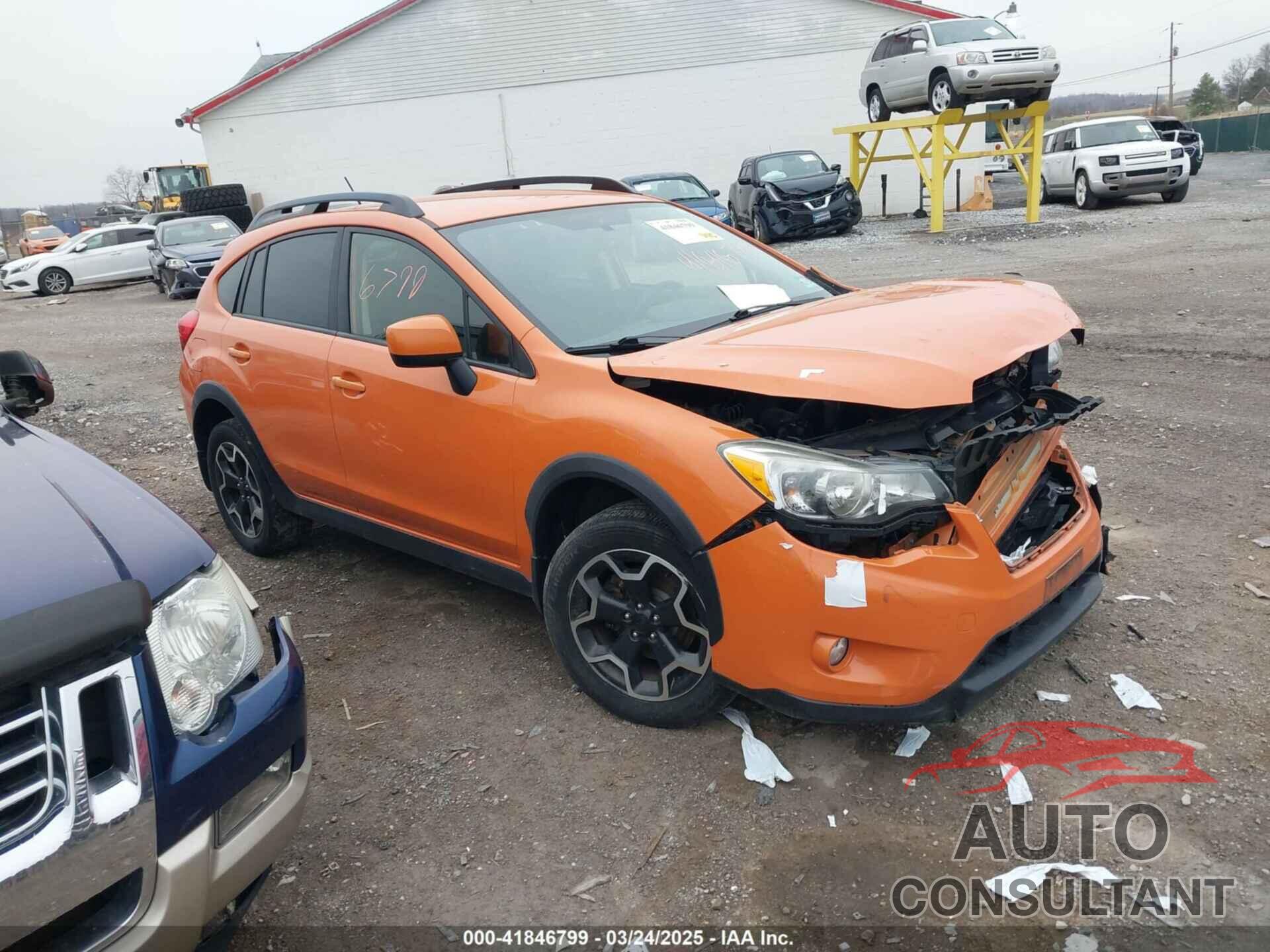SUBARU XV CROSSTREK 2014 - JF2GPACC3E8268525