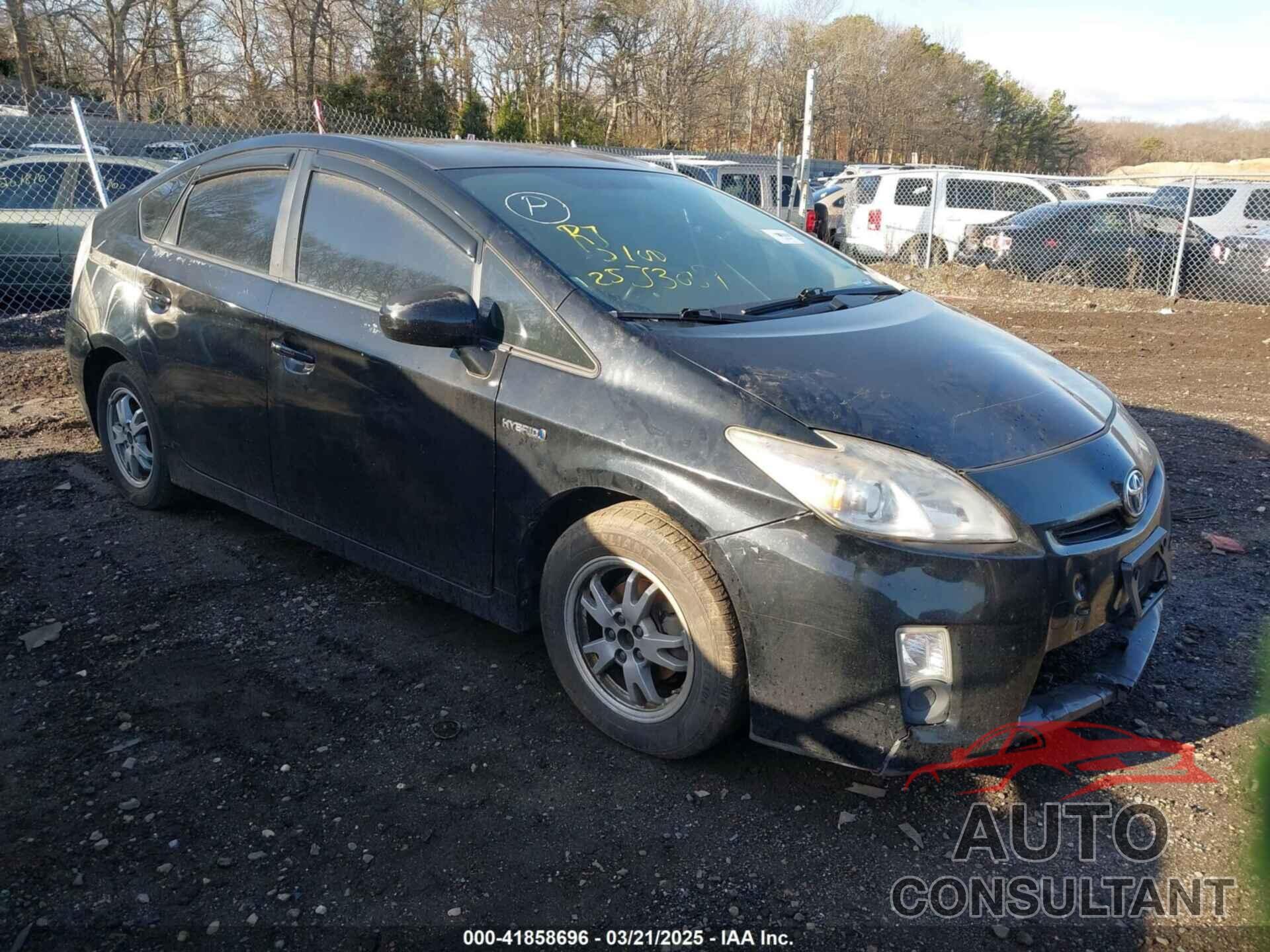 TOYOTA PRIUS 2011 - JTDKN3DU6B5301063