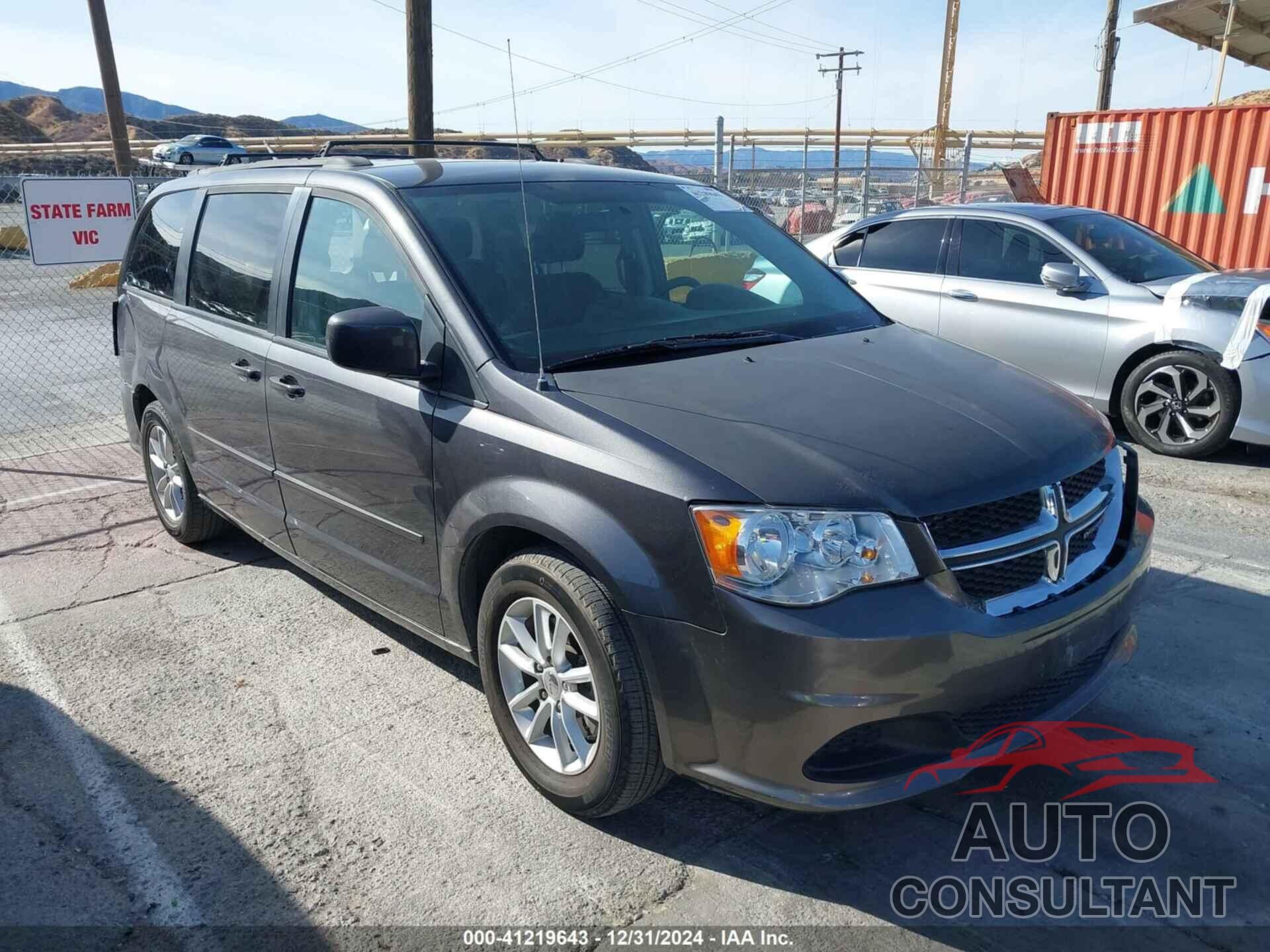 DODGE GRAND CARAVAN 2016 - 2C4RDGCG3GR396261