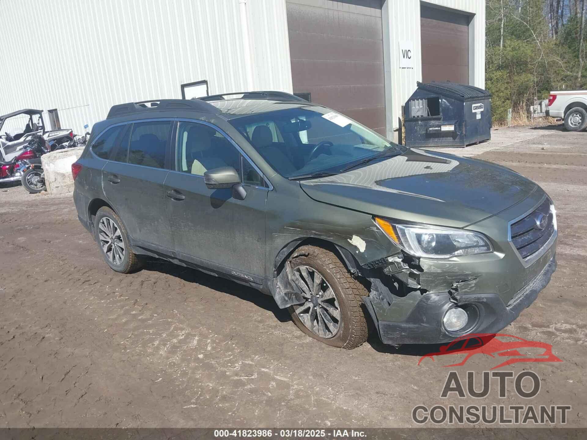 SUBARU OUTBACK 2016 - 4S4BSBLC5G3328538