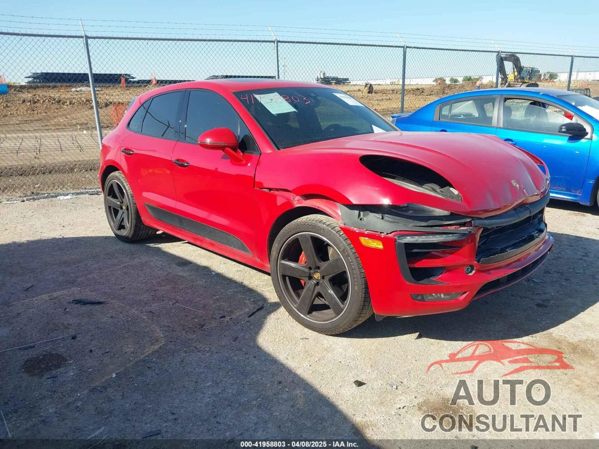 PORSCHE MACAN 2017 - WP1AG2A5XHLB50289