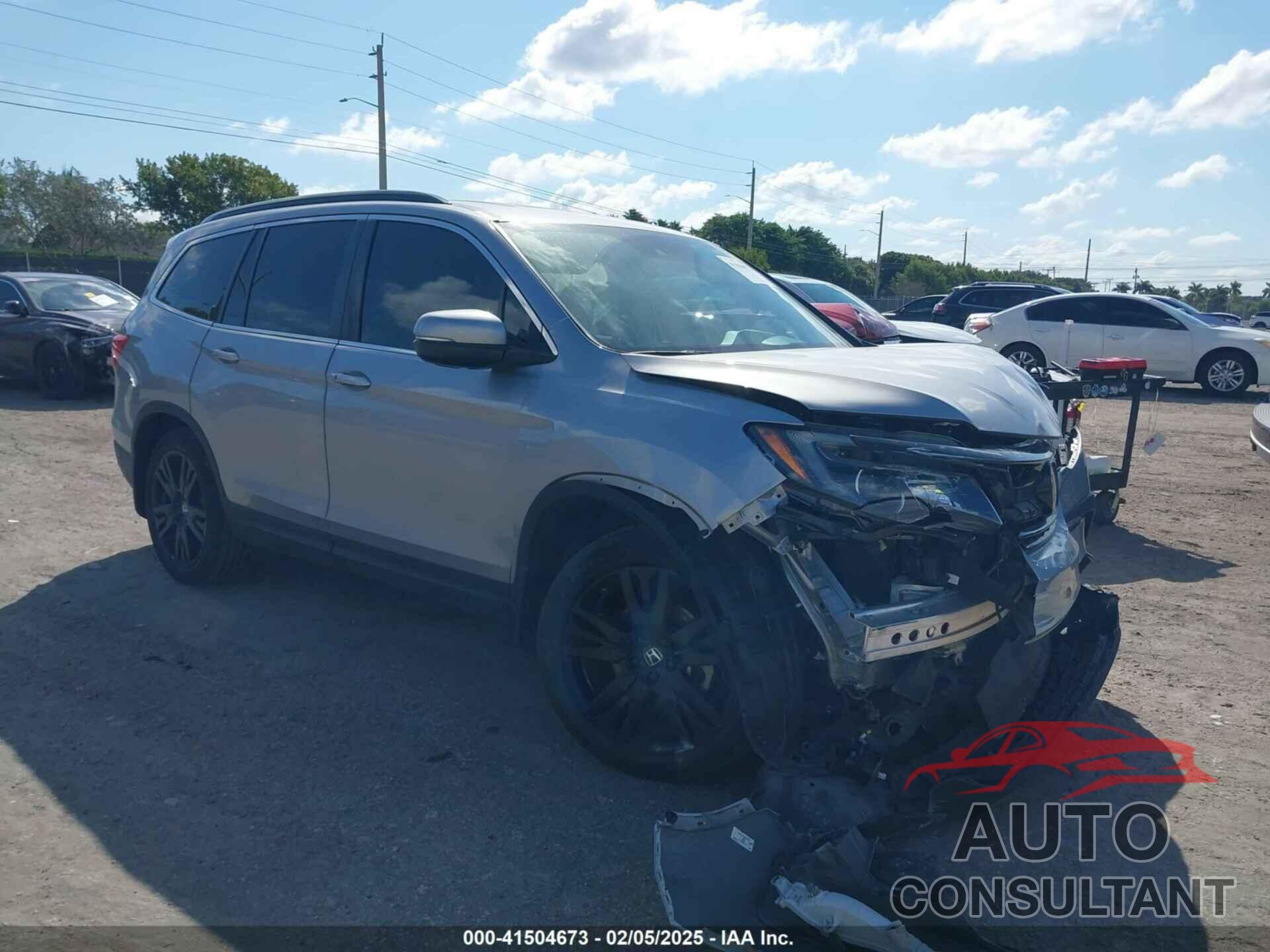HONDA PILOT 2022 - 5FNYF5H24NB029479