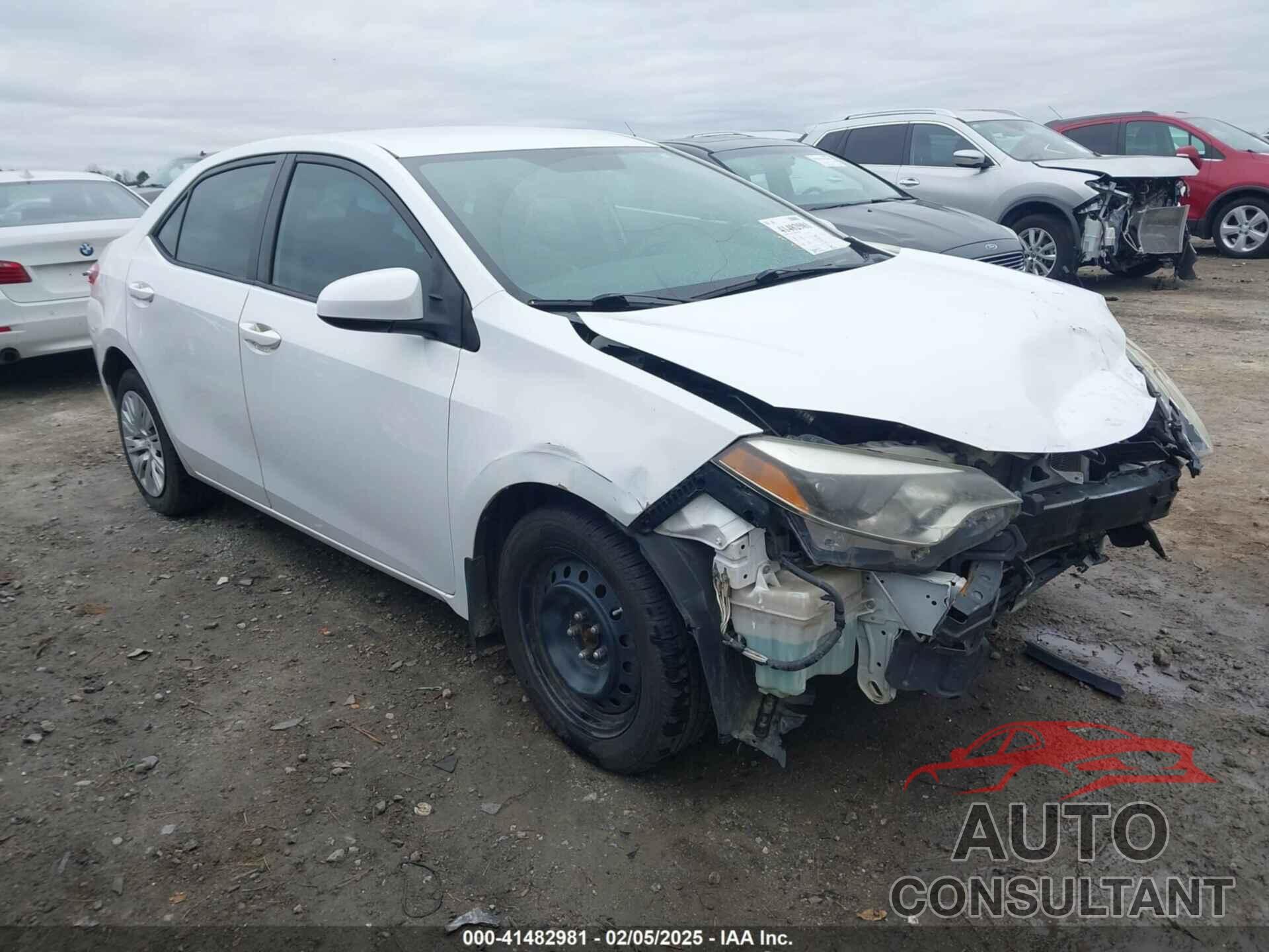 TOYOTA COROLLA 2014 - 2T1BURHEXEC013904