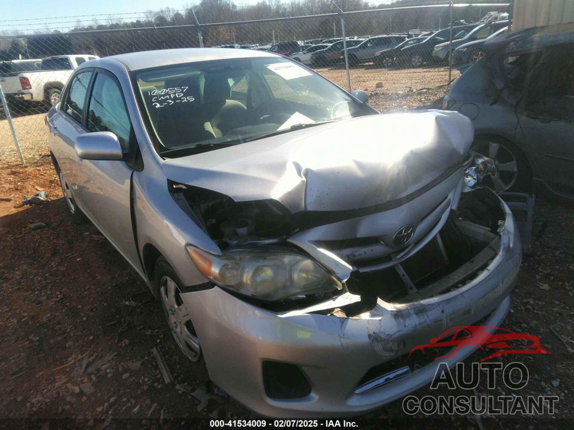 TOYOTA COROLLA 2011 - JTDBU4EE2BJ100557