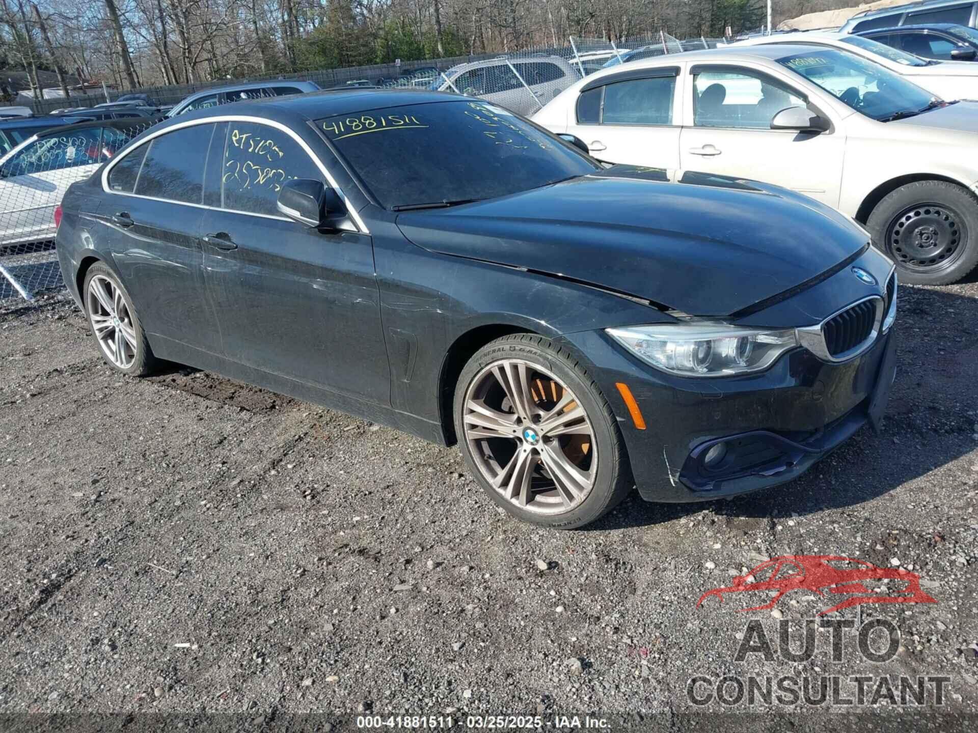 BMW 430I GRAN COUPE 2017 - WBA4F9C50HG792467