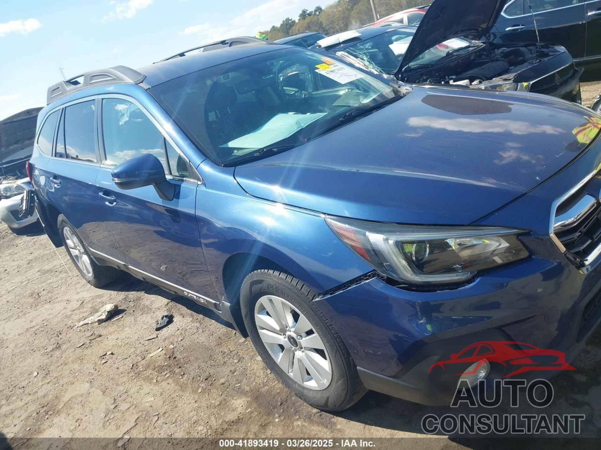 SUBARU OUTBACK 2019 - 4S4BSAFC4K3261803