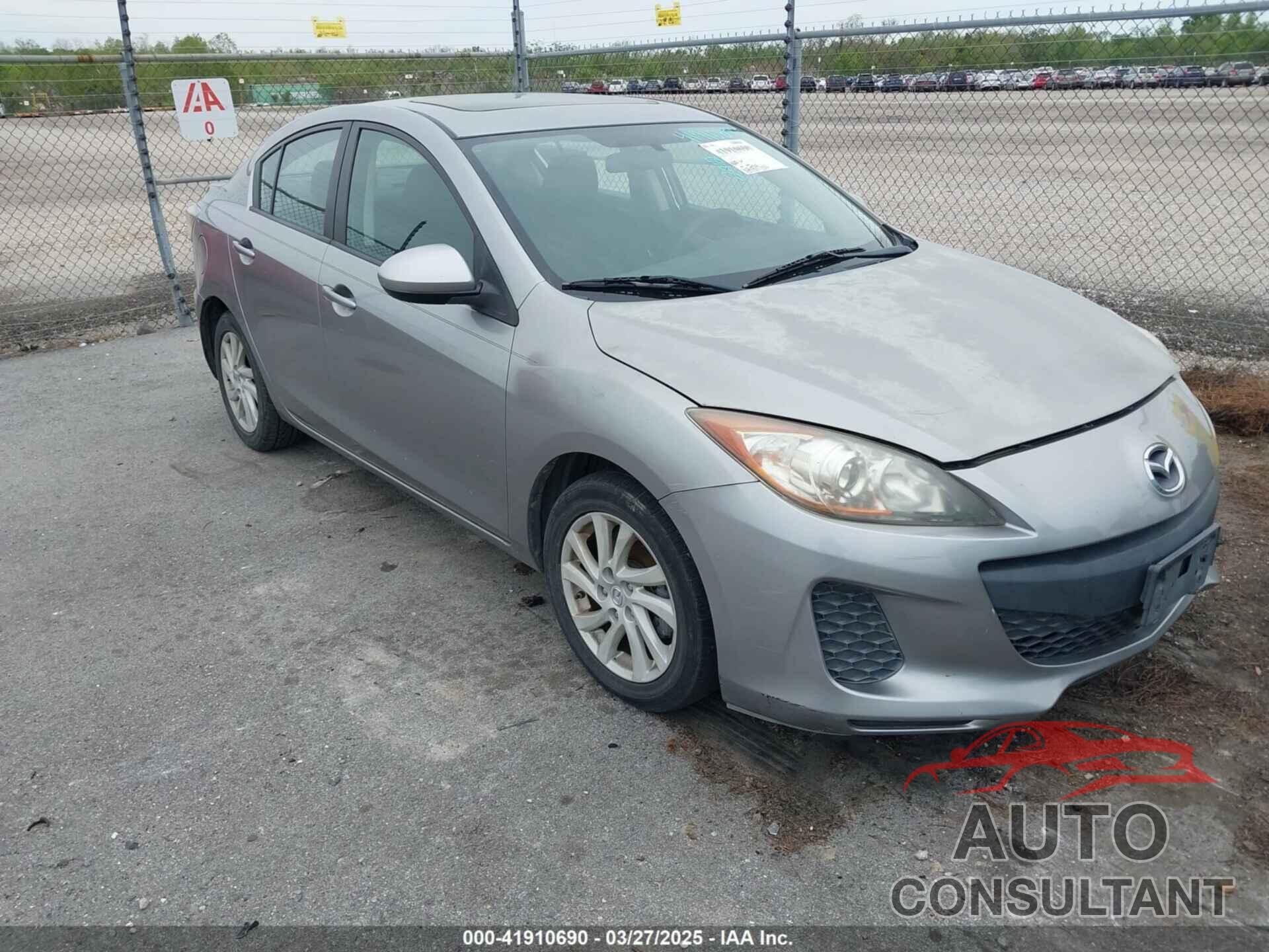 MAZDA MAZDA3 2012 - JM1BL1VF0C1501553