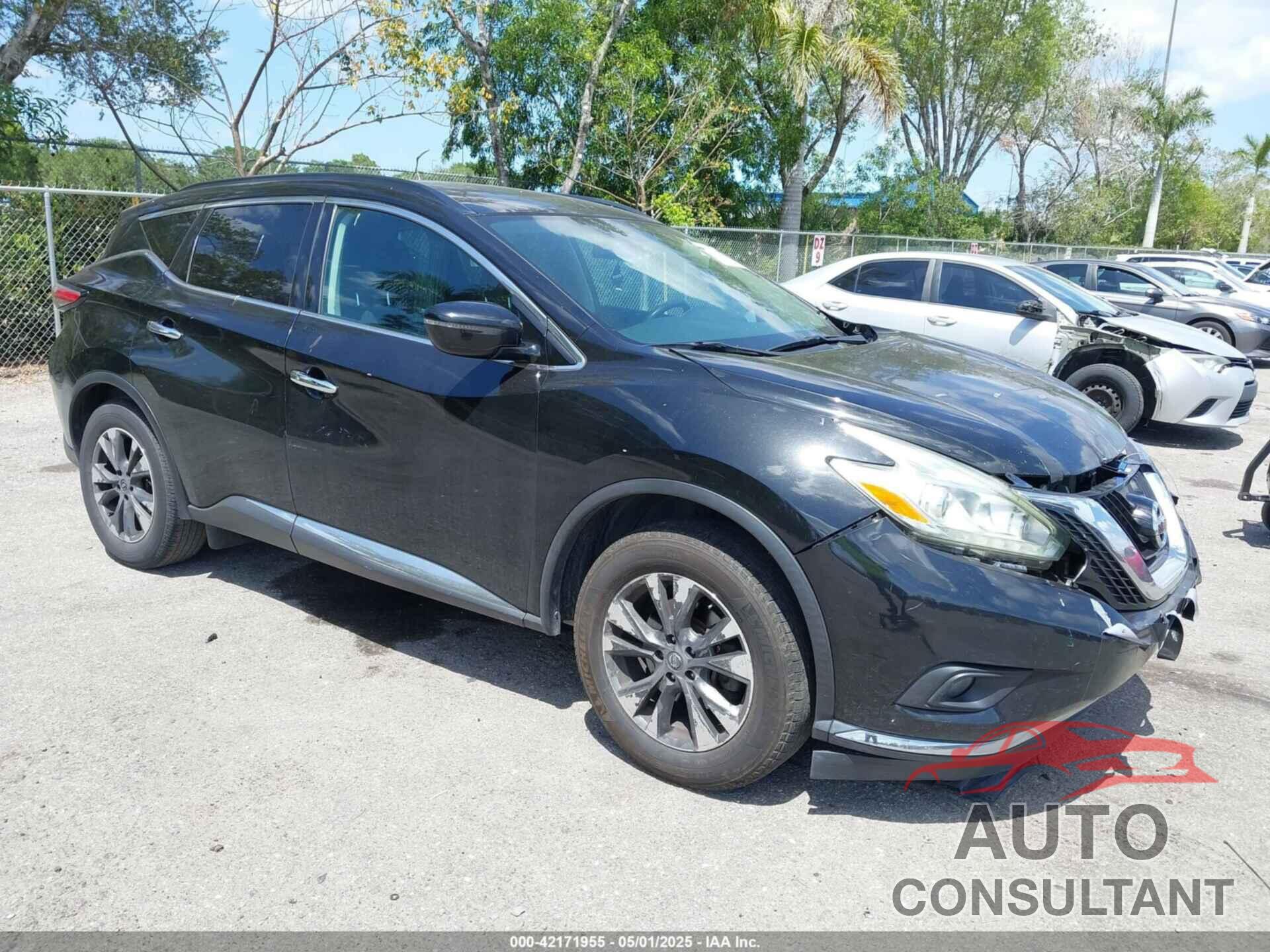NISSAN MURANO 2016 - 5N1AZ2MG3GN101734