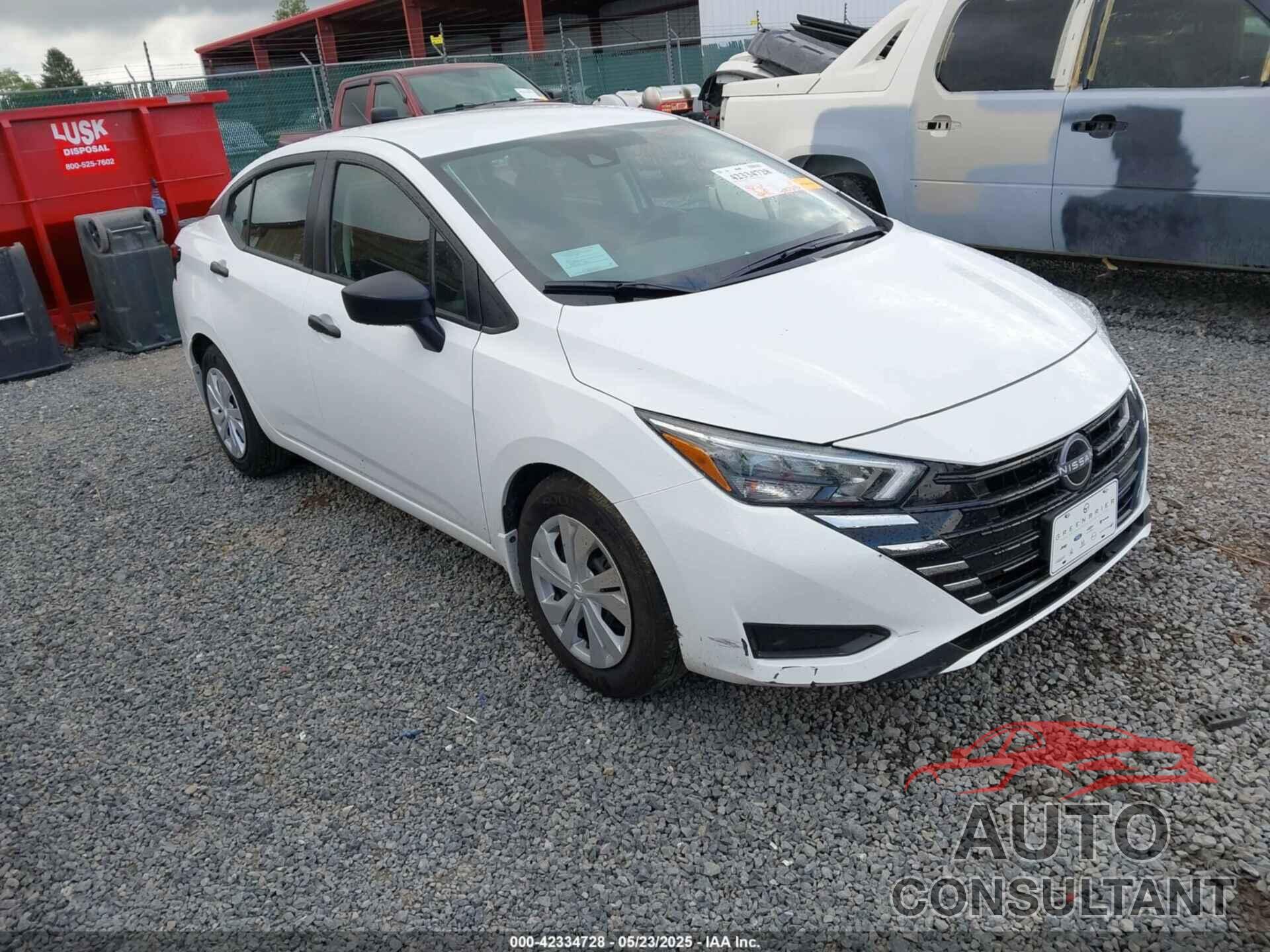 NISSAN VERSA 2025 - 3N1CN8DV1SL820647