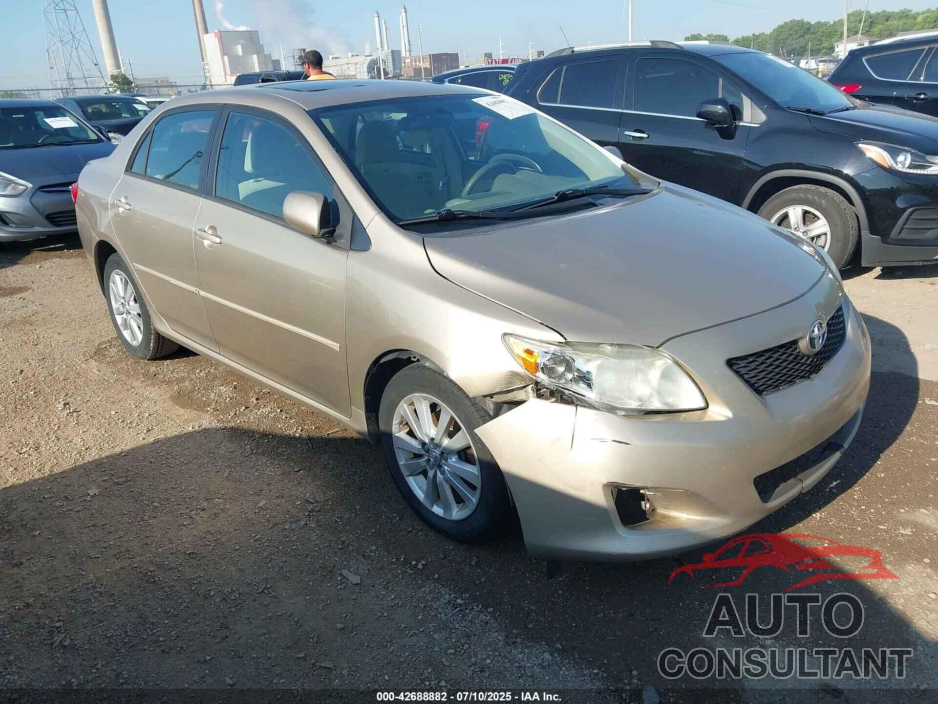 TOYOTA COROLLA 2010 - 1NXBU4EE9AZ259309
