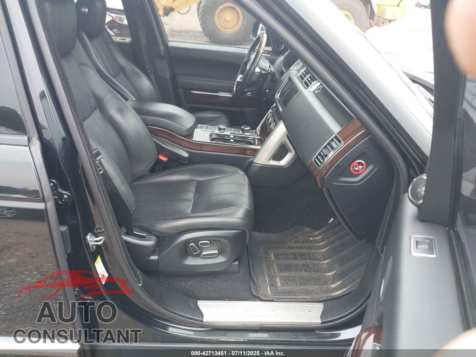 LAND ROVER RANGE ROVER 2013 - SALGS2DF8DA111004