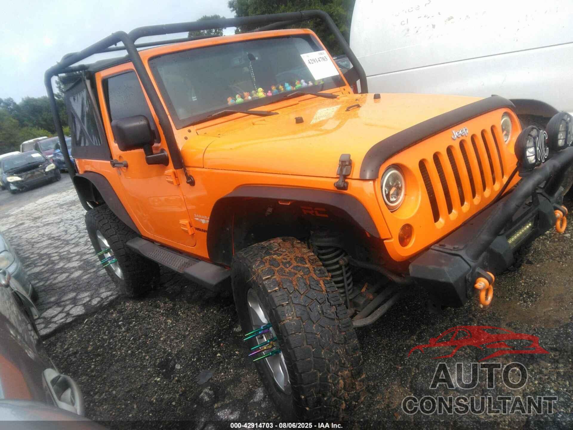 JEEP WRANGLER 2013 - 1C4AJWBG0DL529662