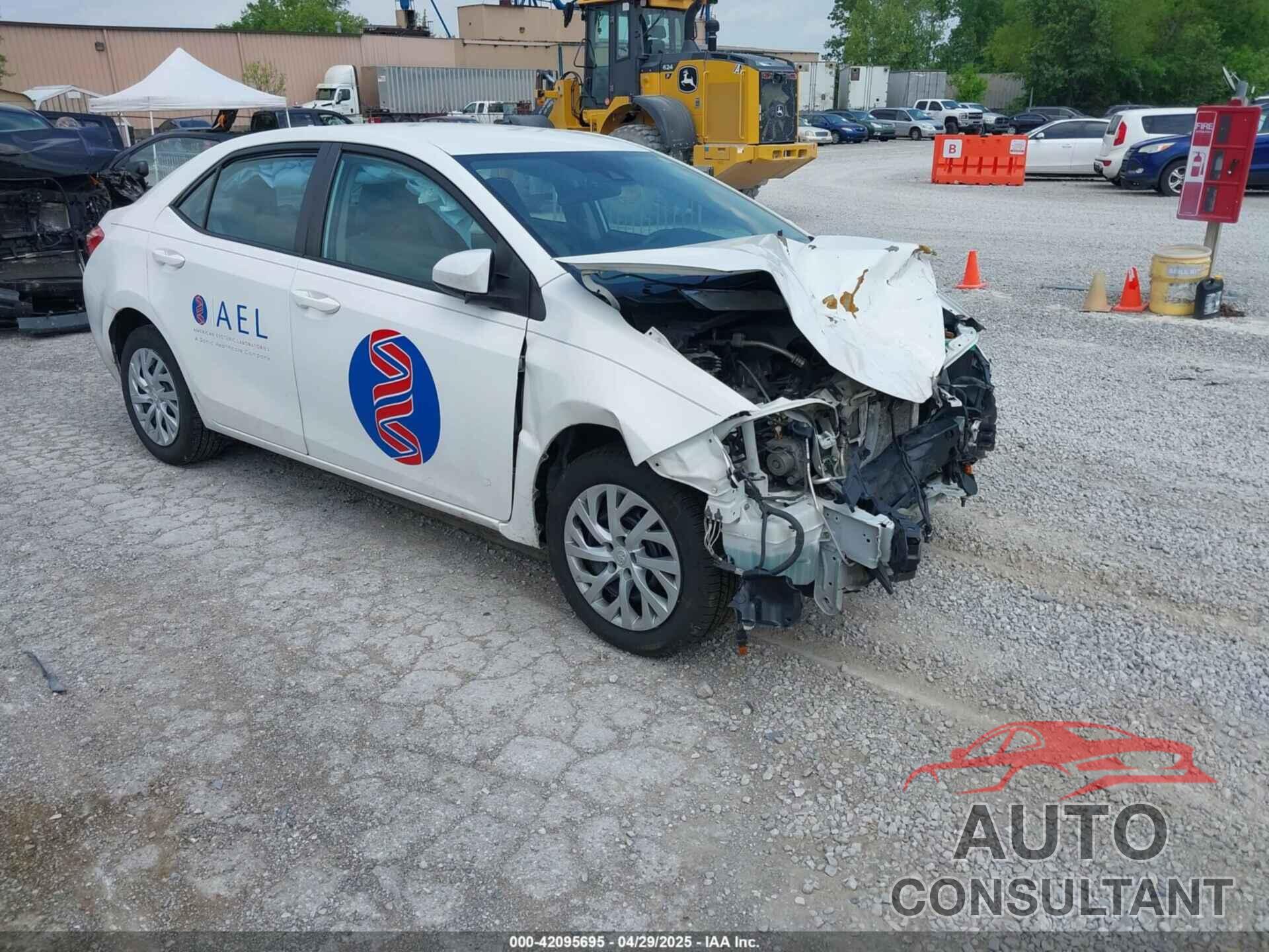 TOYOTA COROLLA 2019 - 5YFBURHE3KP891122