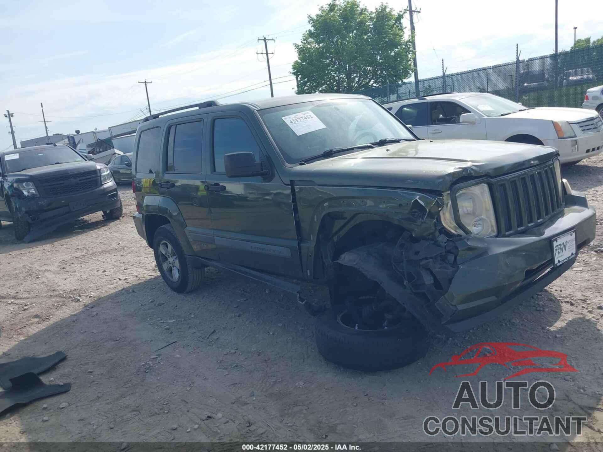 JEEP LIBERTY 2009 - 1J8GN28K69W519154