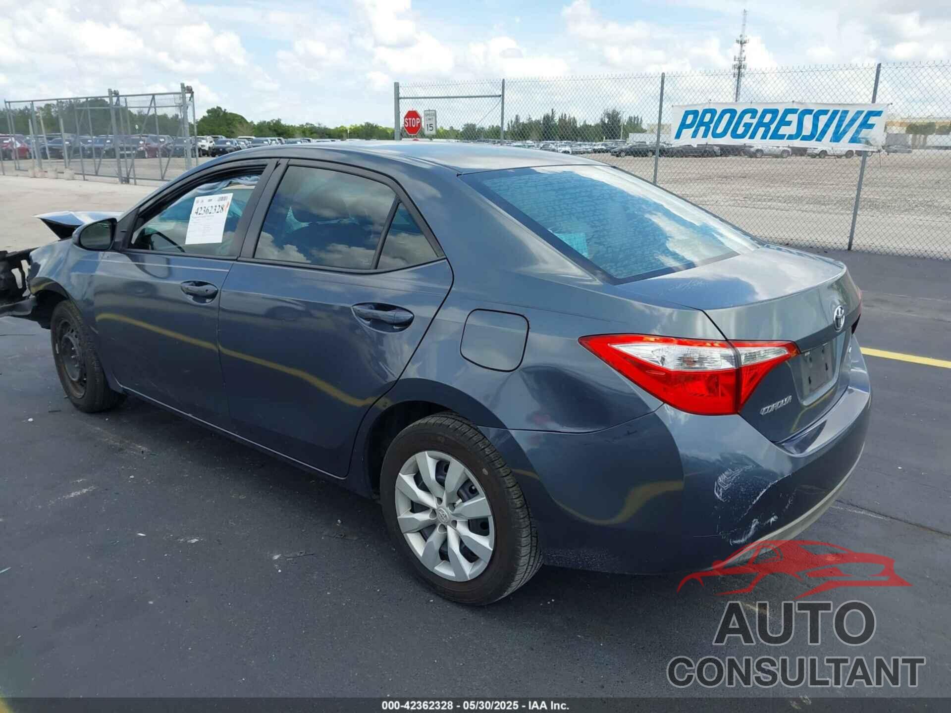 TOYOTA COROLLA 2016 - 5YFBURHE9GP533241