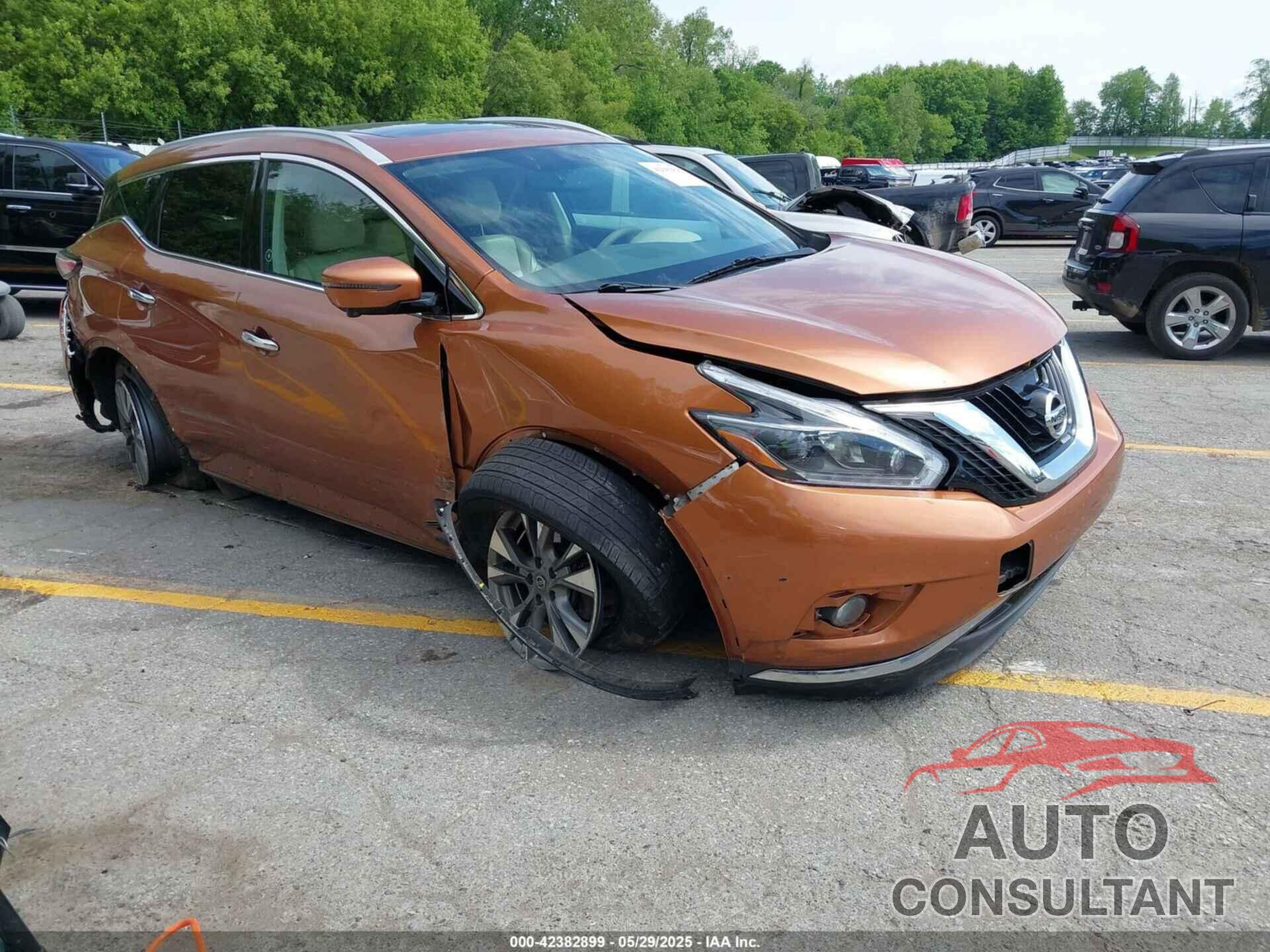 NISSAN MURANO 2018 - 5N1AZ2MH4JN102052