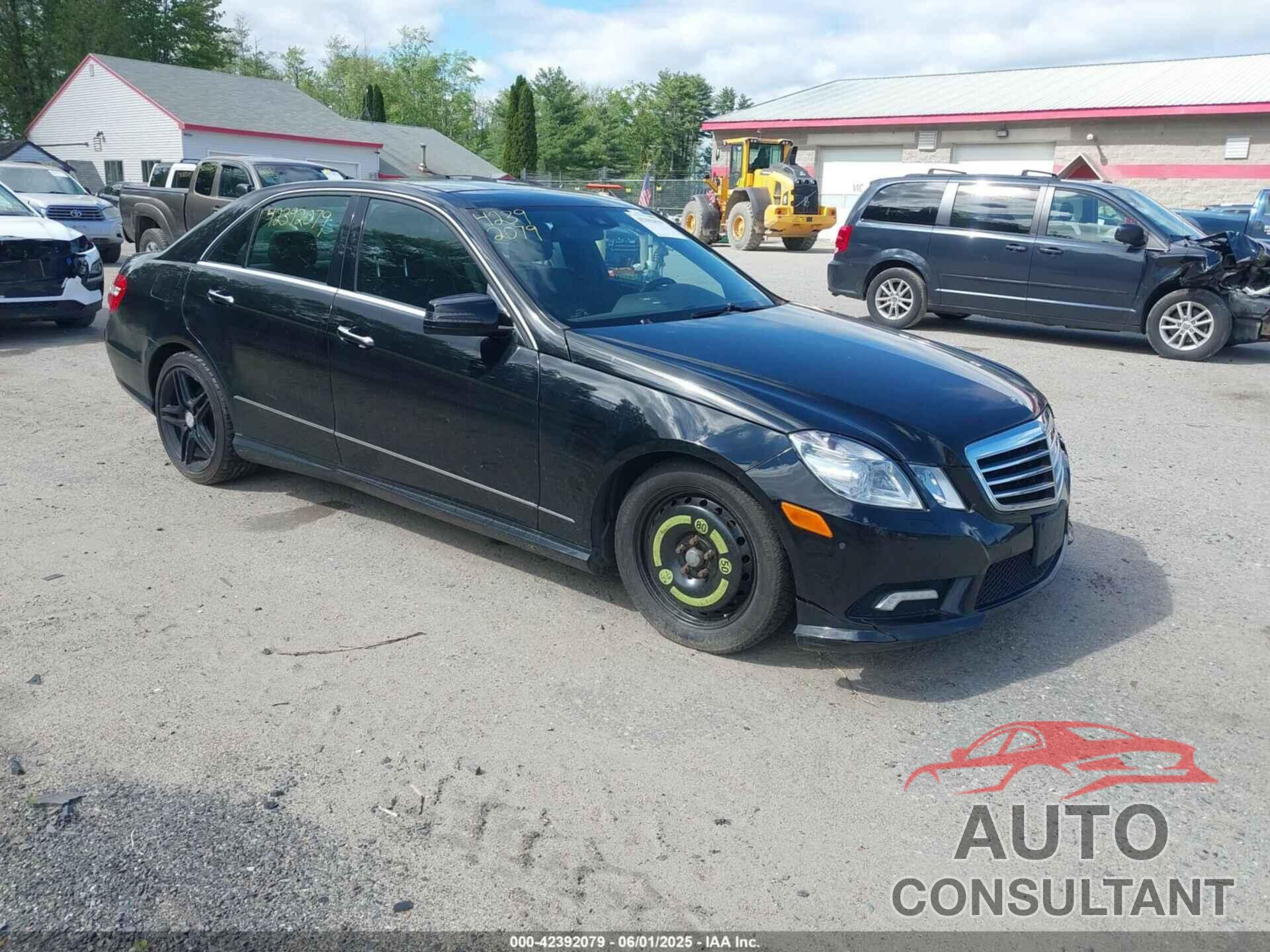 MERCEDES-BENZ E 2011 - WDDHF8HBXBA353564