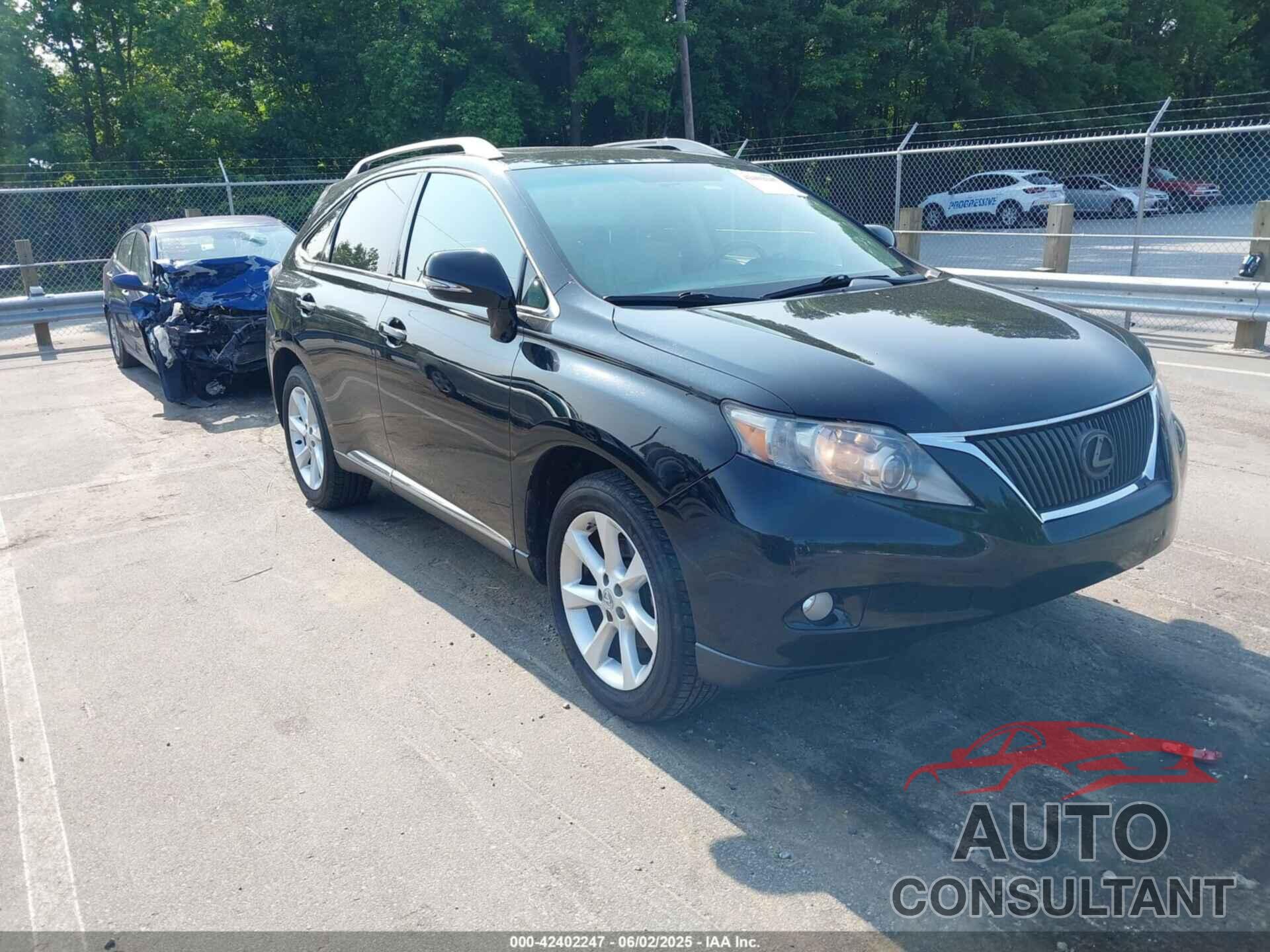 LEXUS RX 350 2010 - 2T2ZK1BAXAC028369