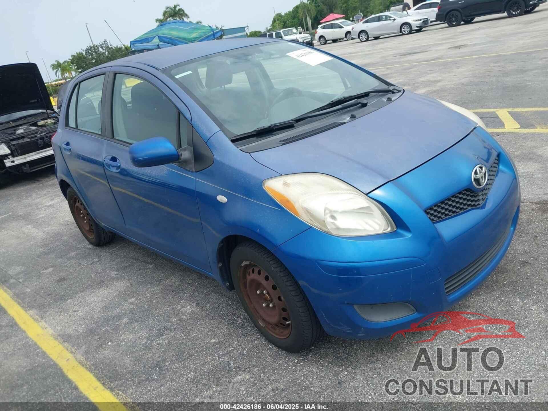 TOYOTA YARIS 2009 - JTDKT903995256734