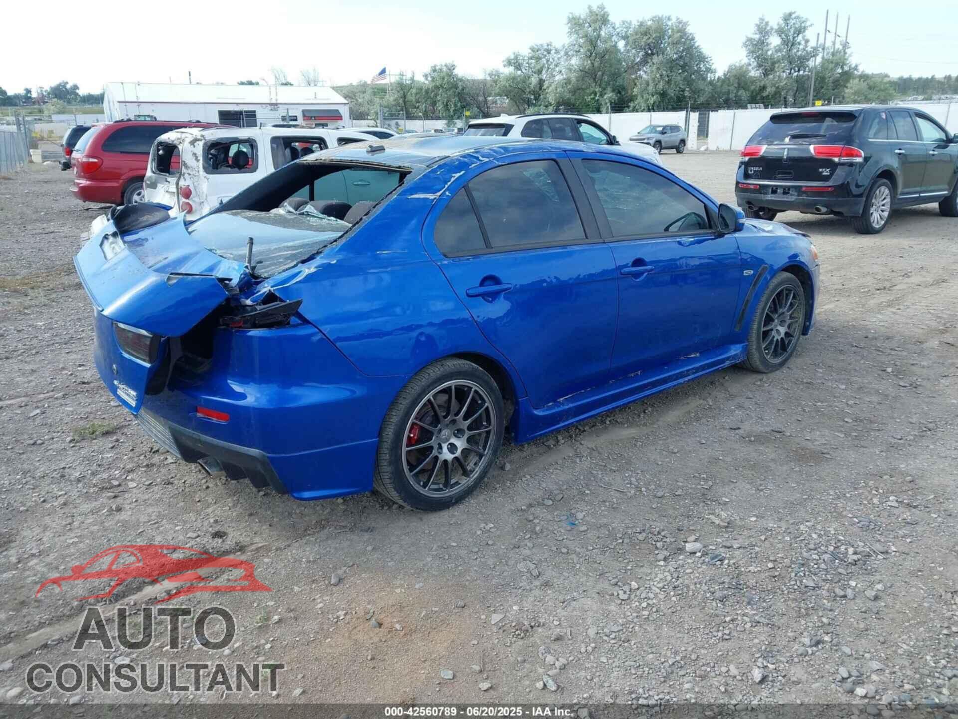 MITSUBISHI LANCER EVOLUTION 2015 - JA32W7FVXFU028861